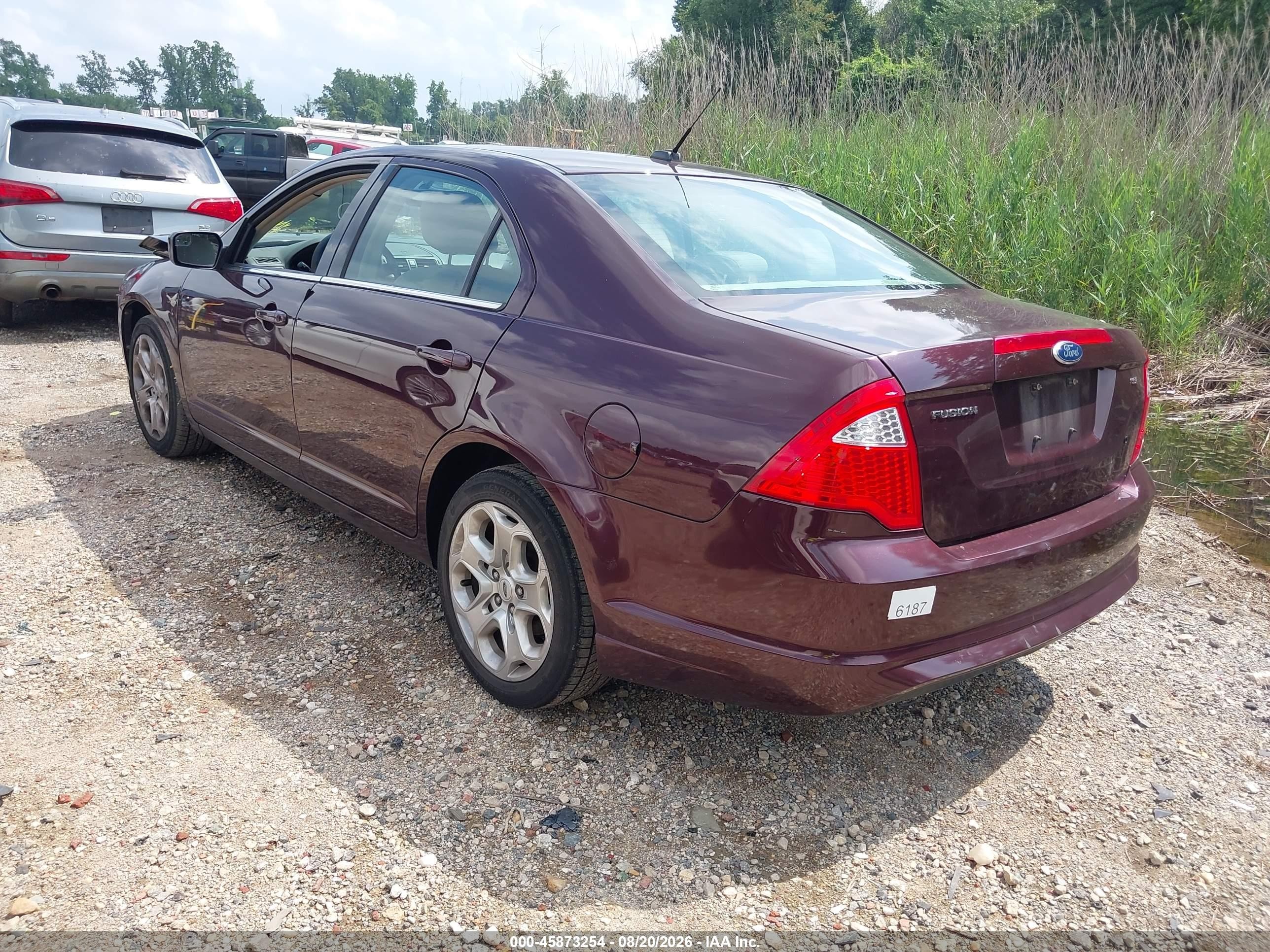 2011 Ford Fusion Se Фиолетовый vin: 3FAHP0HA5BR105041