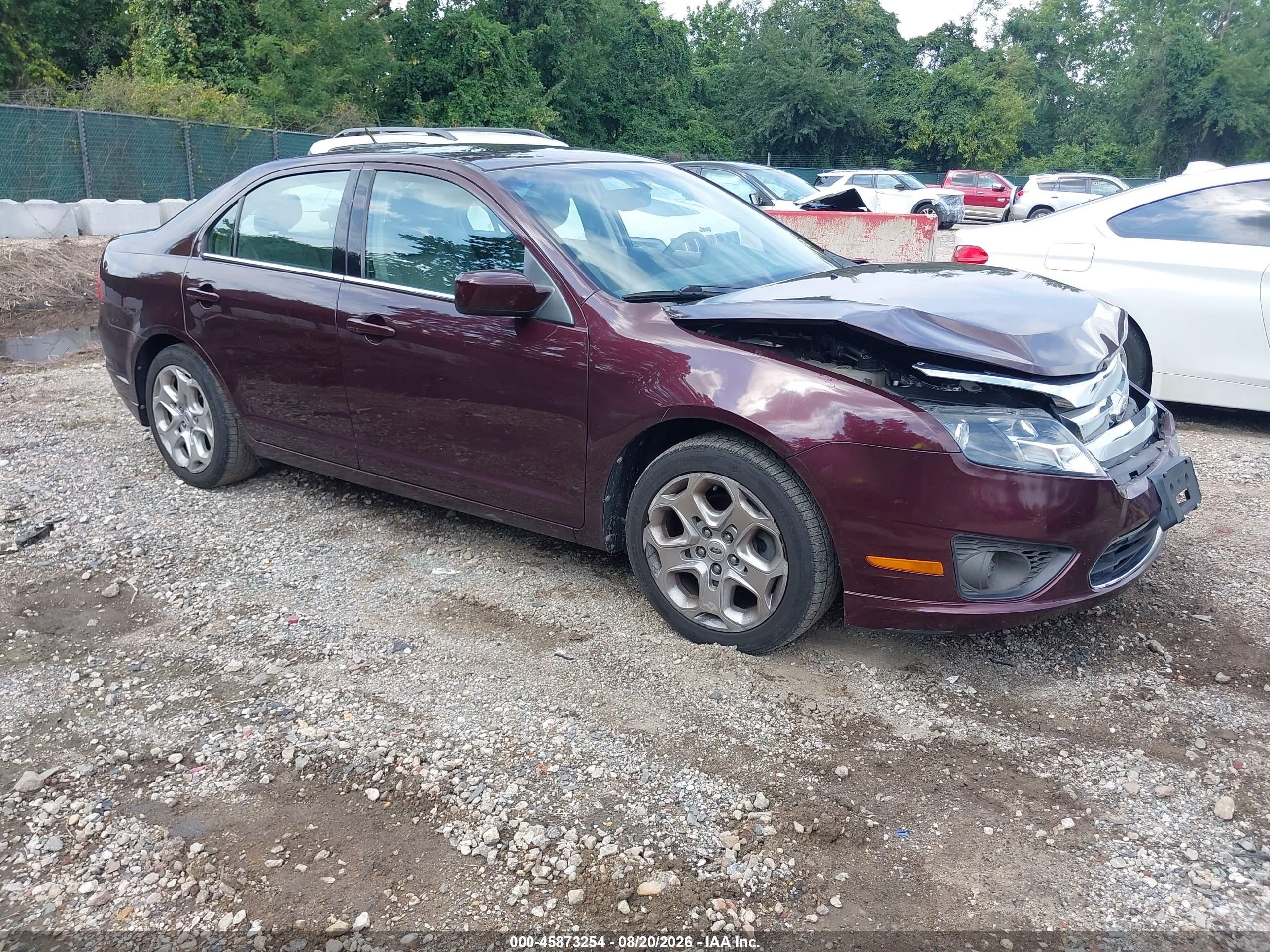 2011 Ford Fusion Se Фиолетовый vin: 3FAHP0HA5BR105041