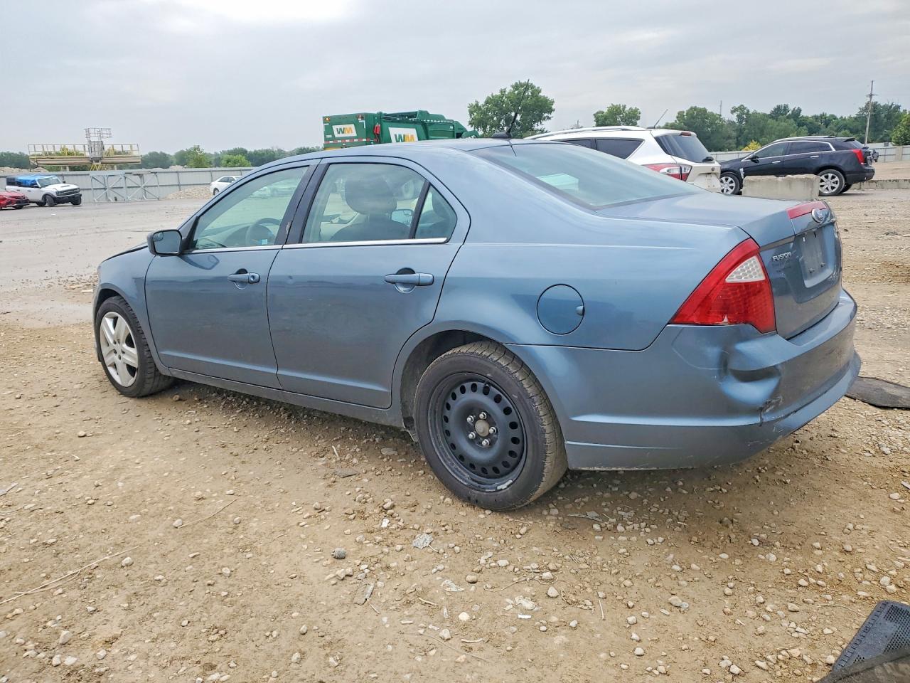 2011 Ford Fusion Se Blue vin: 3FAHP0HA5BR107968