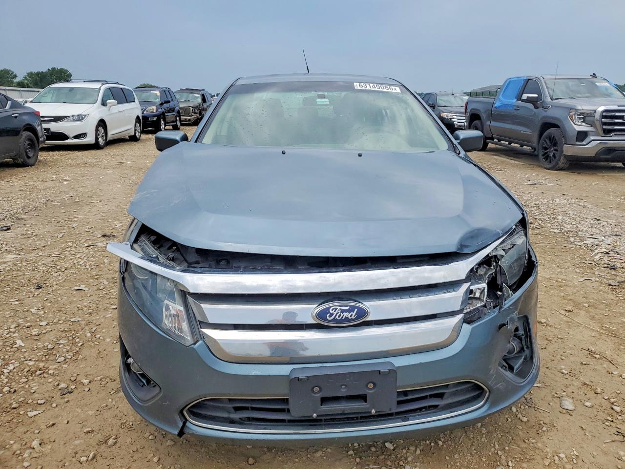 2011 Ford Fusion Se Blue vin: 3FAHP0HA5BR107968