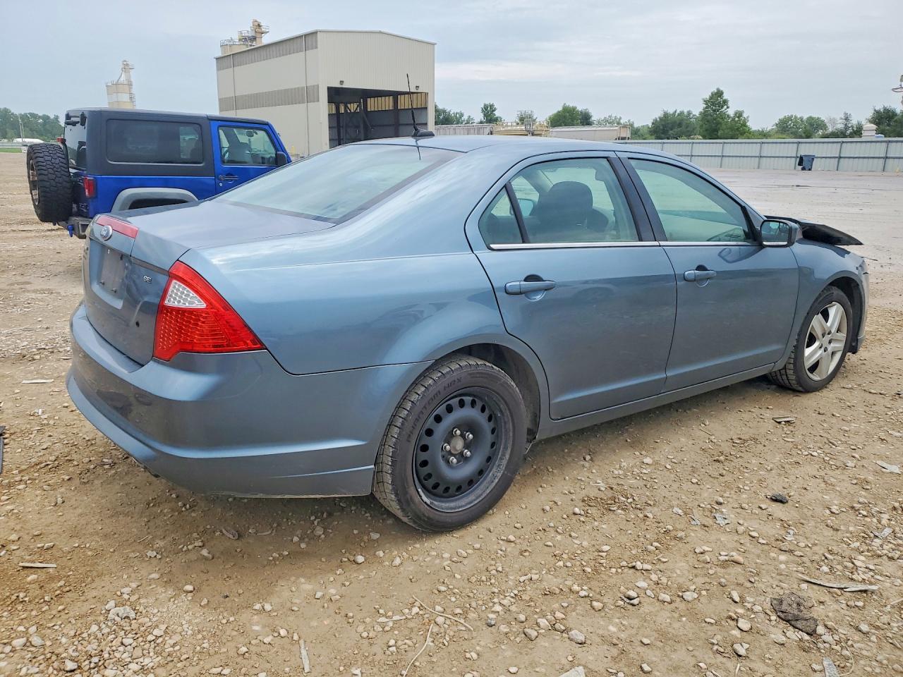 2011 Ford Fusion Se Blue vin: 3FAHP0HA5BR107968