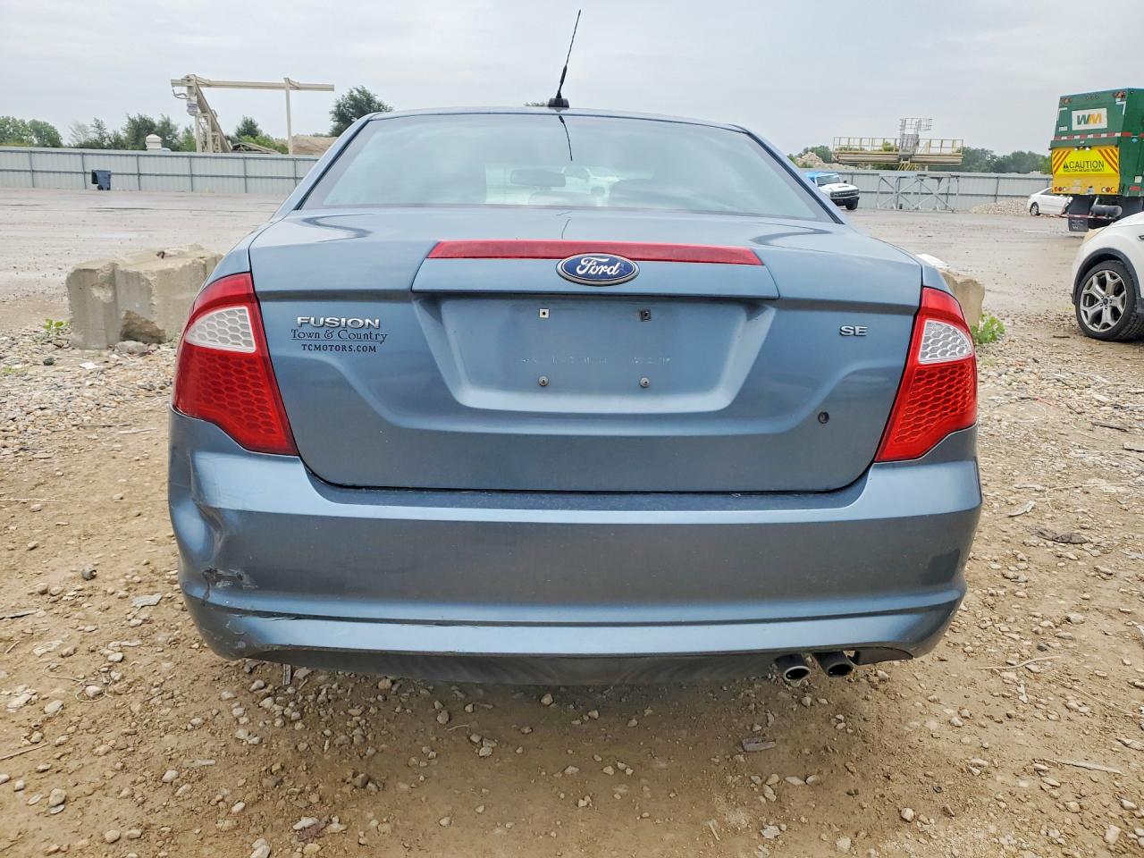 2011 Ford Fusion Se Blue vin: 3FAHP0HA5BR107968