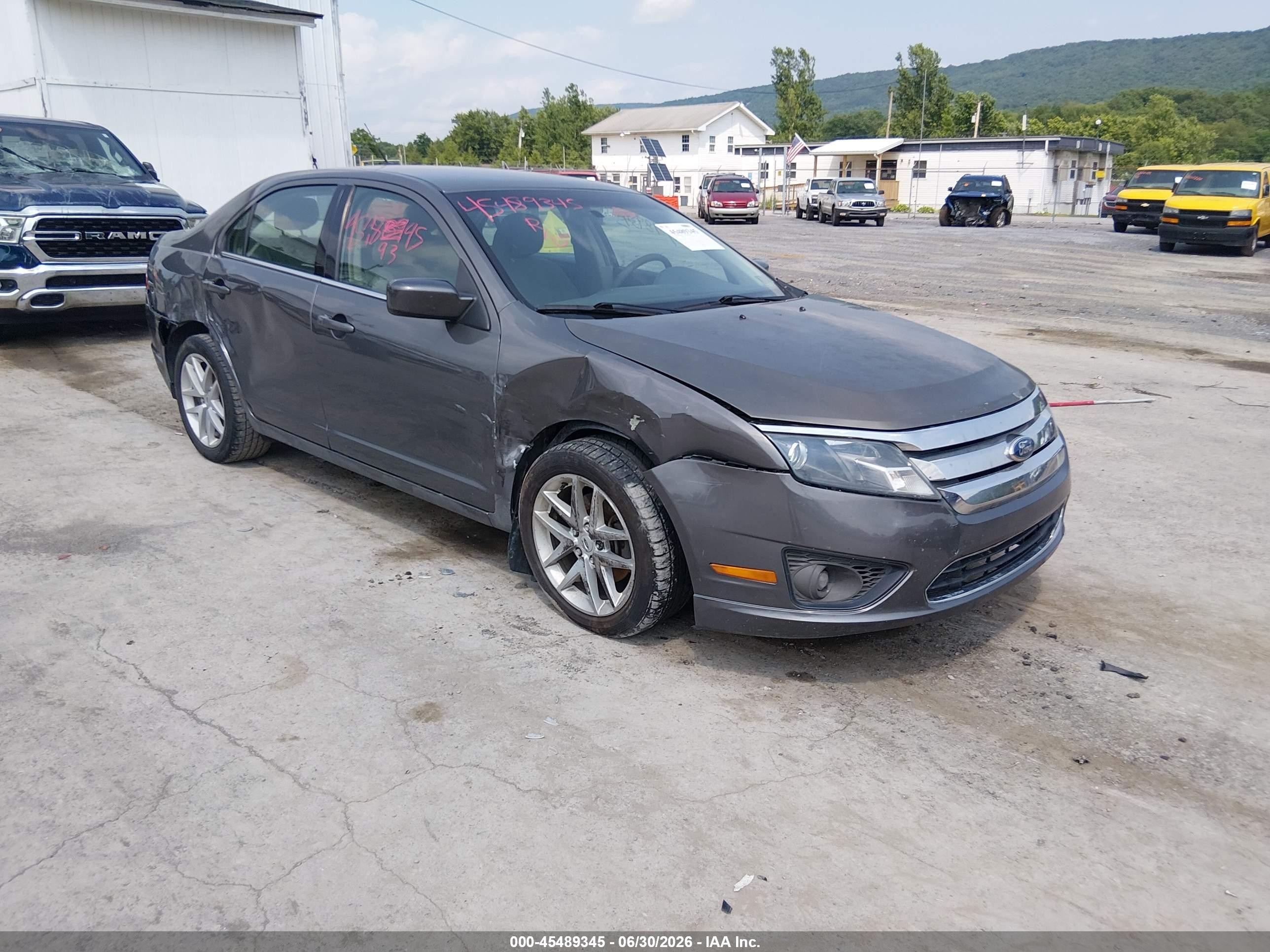 2011 Ford Fusion Se Gray vin: 3FAHP0HA5BR109719