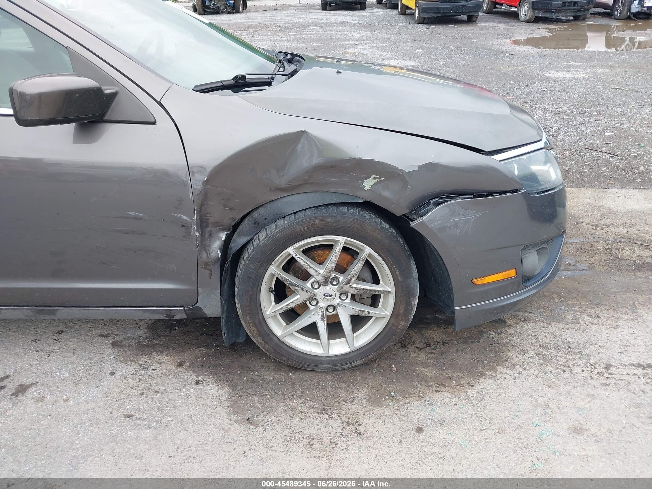 2011 Ford Fusion Se Gray vin: 3FAHP0HA5BR109719