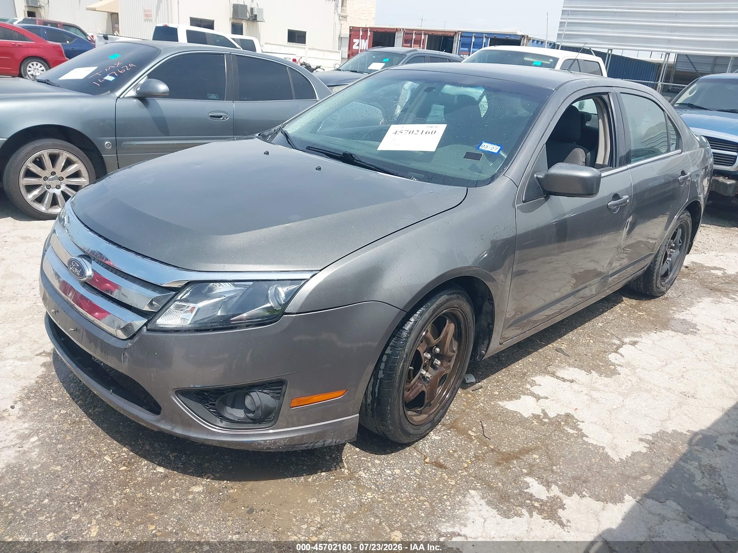 2011 Ford Fusion Se Gray vin: 3FAHP0HA5BR112278