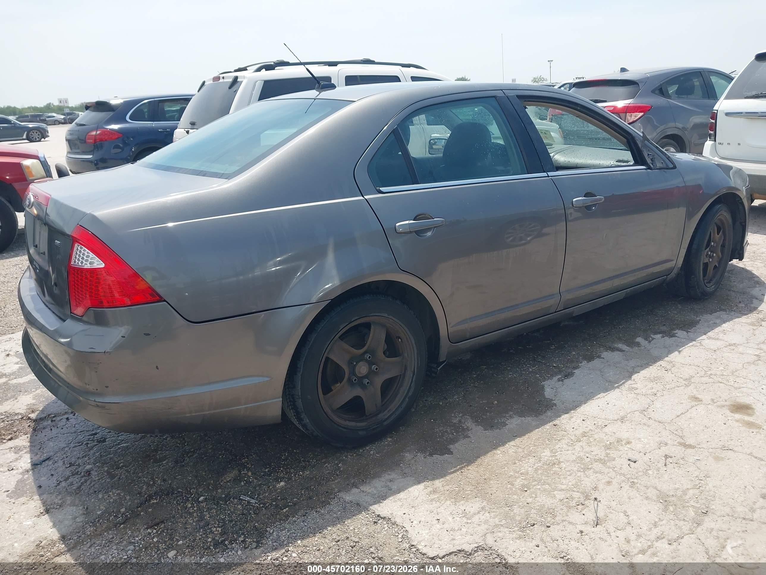 2011 Ford Fusion Se Gray vin: 3FAHP0HA5BR112278