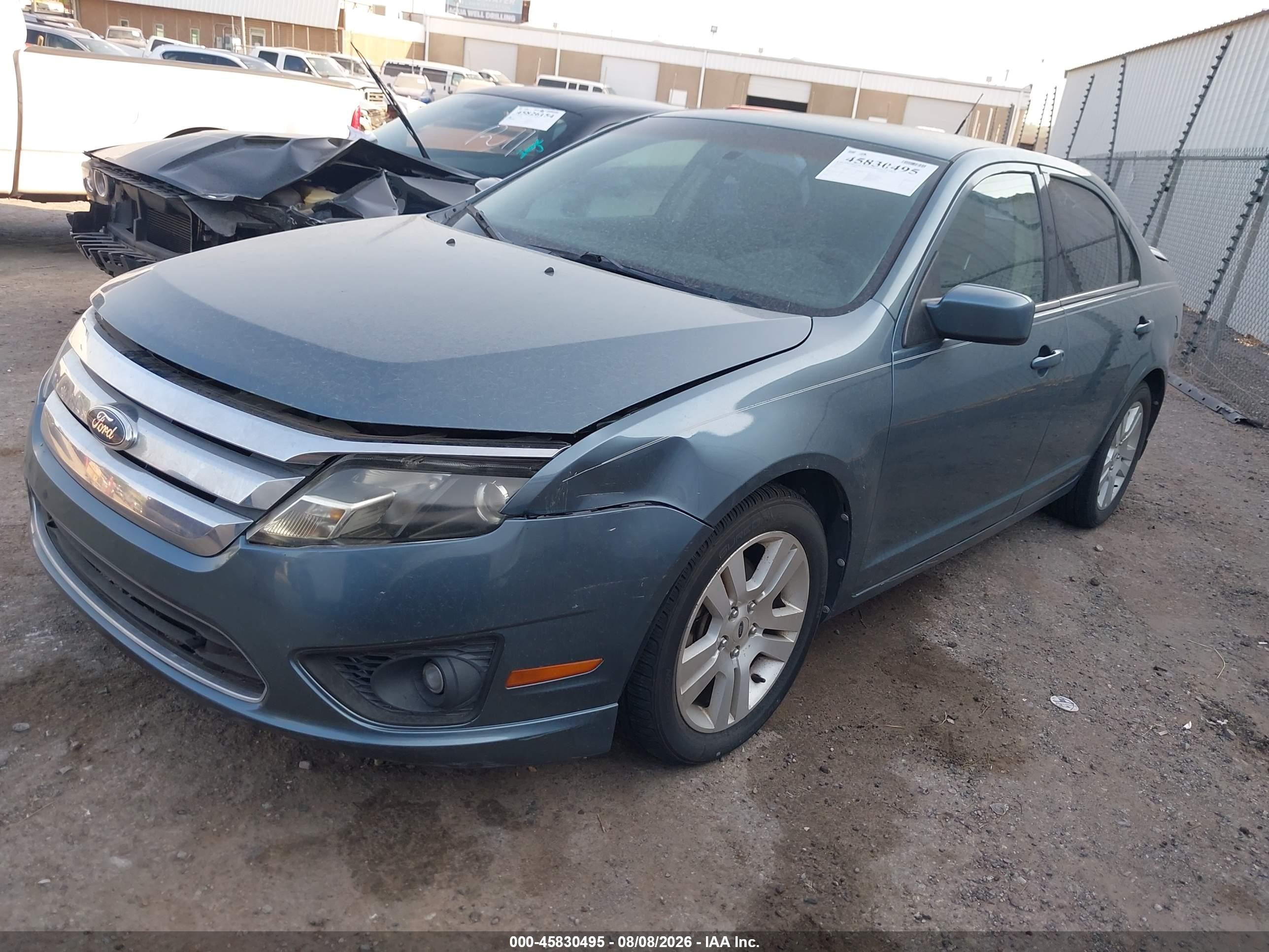 2011 Ford Fusion Se Blue vin: 3FAHP0HA5BR127735