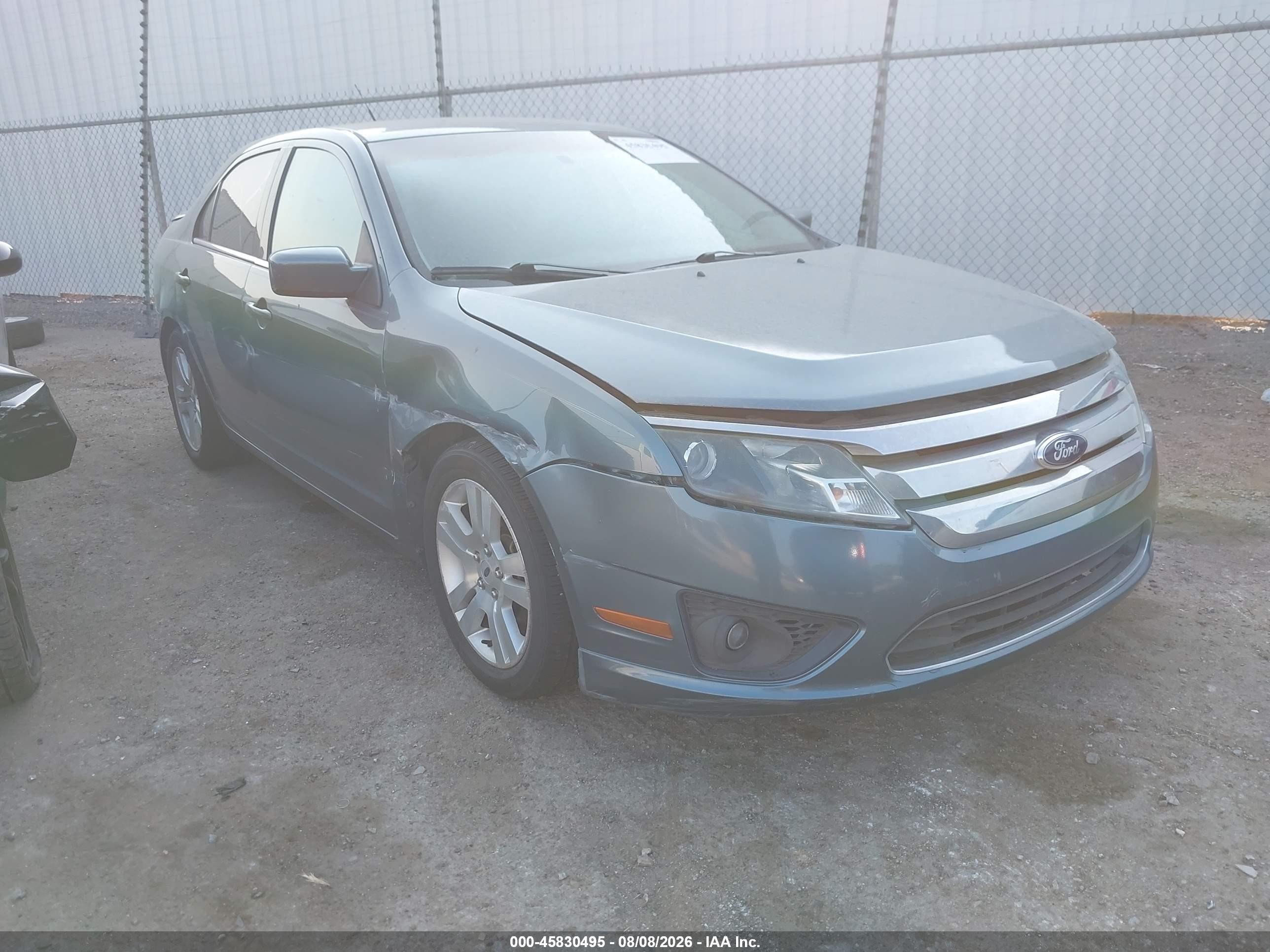 2011 Ford Fusion Se Blue vin: 3FAHP0HA5BR127735