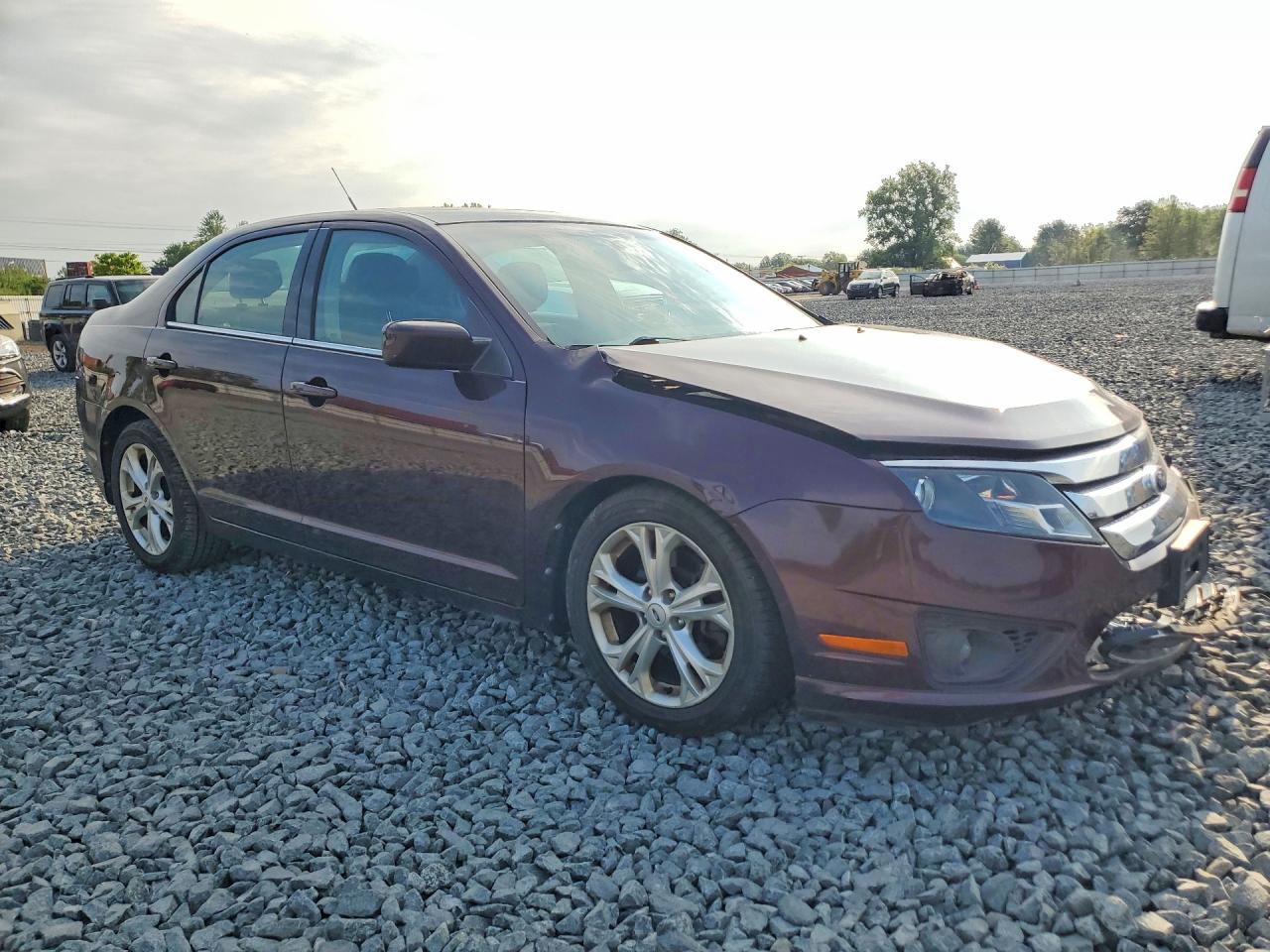 2011 Ford Fusion Se Burgundy vin: 3FAHP0HA5BR153302