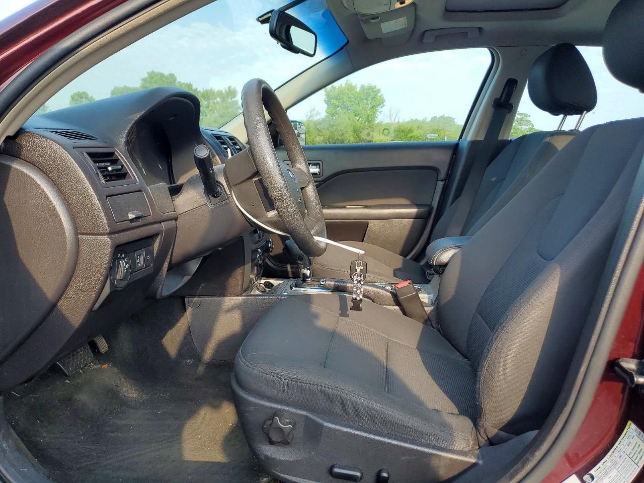 2011 Ford Fusion Se Burgundy vin: 3FAHP0HA5BR153302