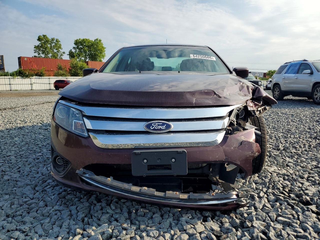 2011 Ford Fusion Se Burgundy vin: 3FAHP0HA5BR153302