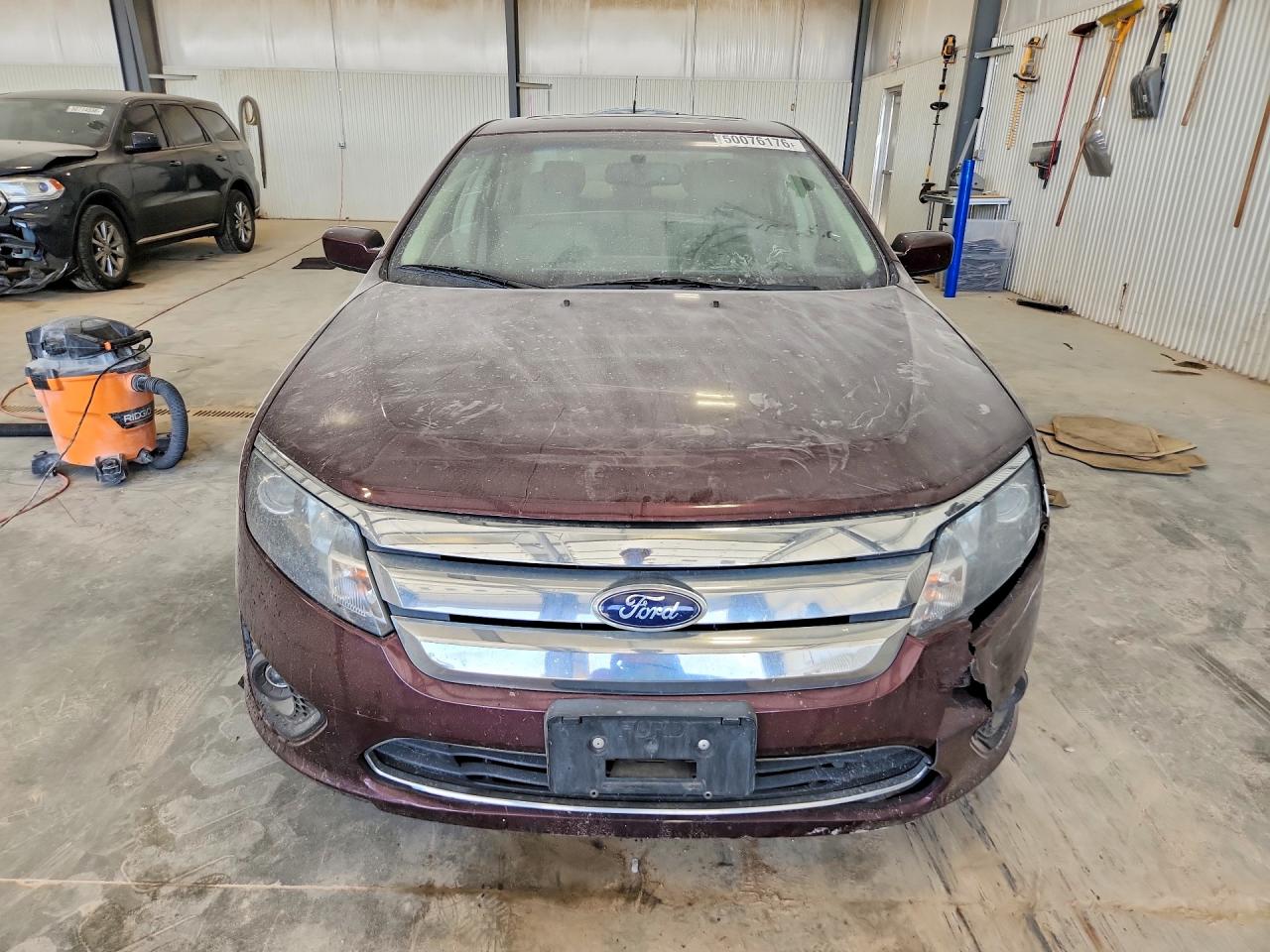 2011 Ford Fusion Se Burgundy vin: 3FAHP0HA5BR155034