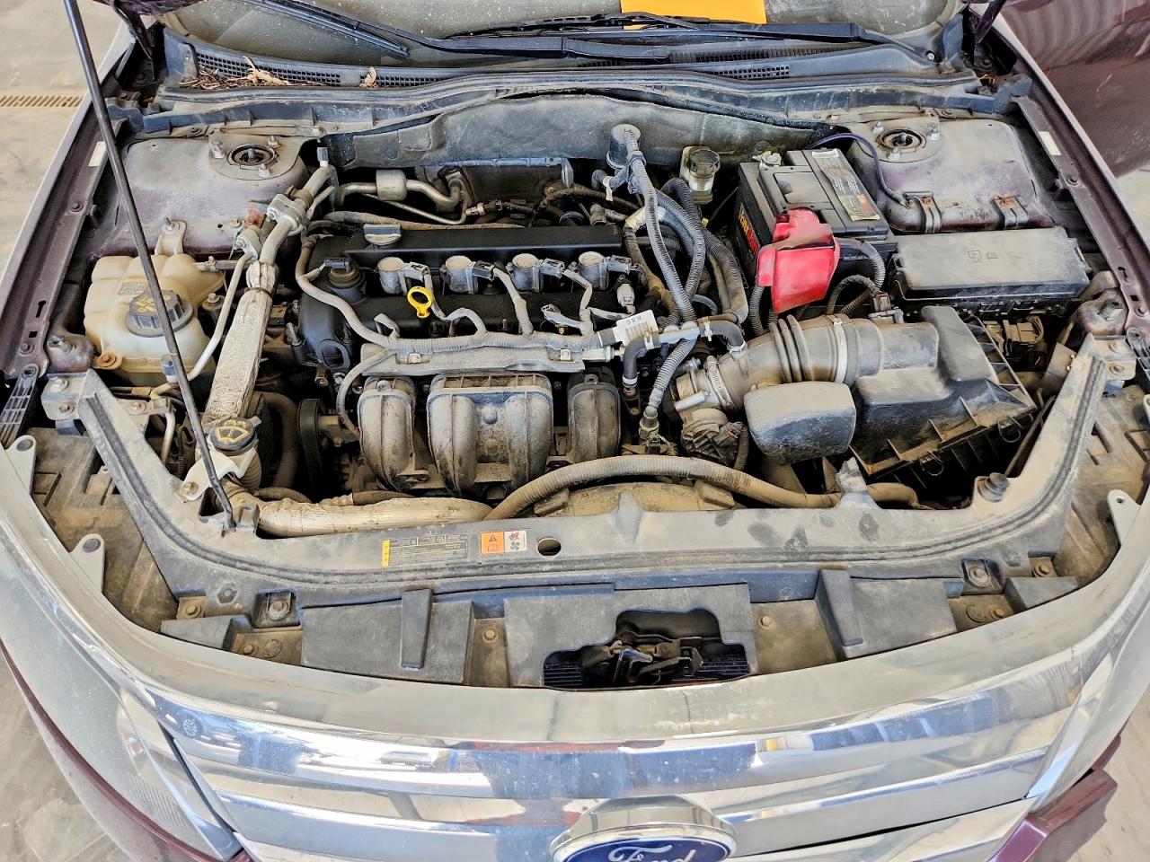 2011 Ford Fusion Se Burgundy vin: 3FAHP0HA5BR155034