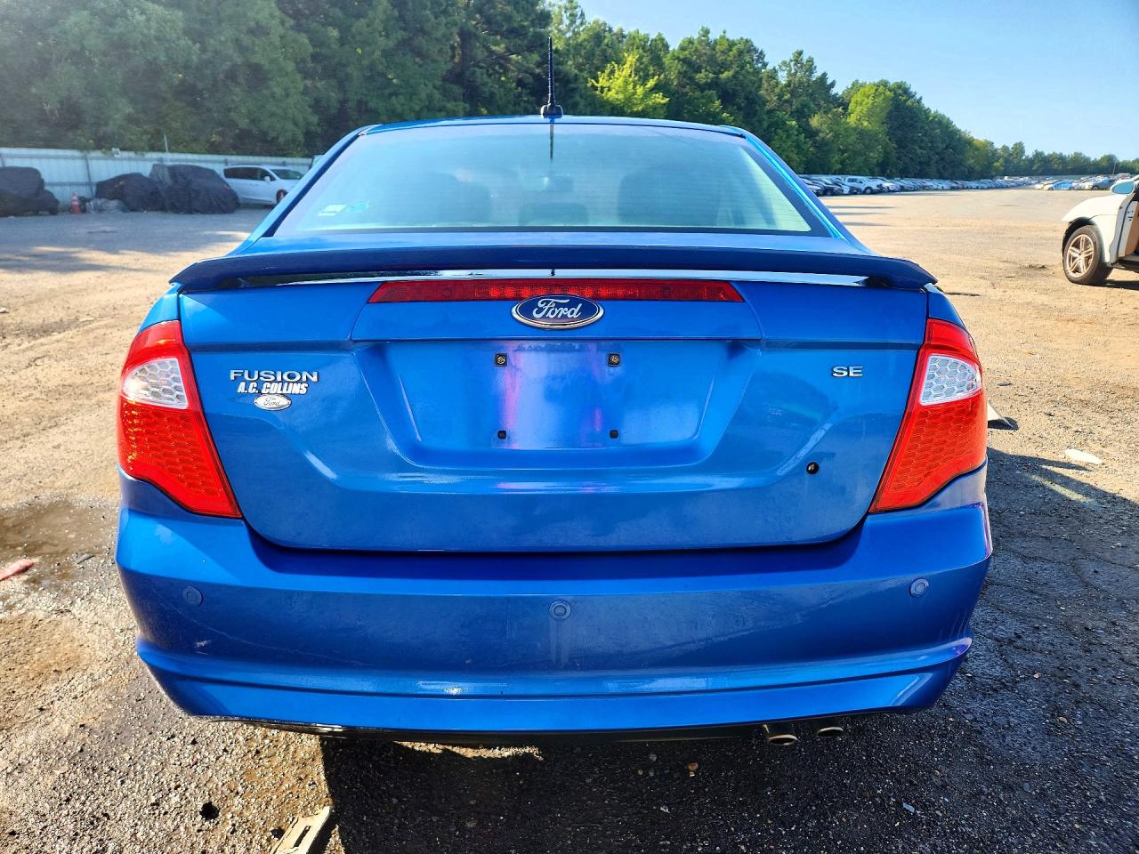 2011 Ford Fusion Se Blue vin: 3FAHP0HA5BR172724