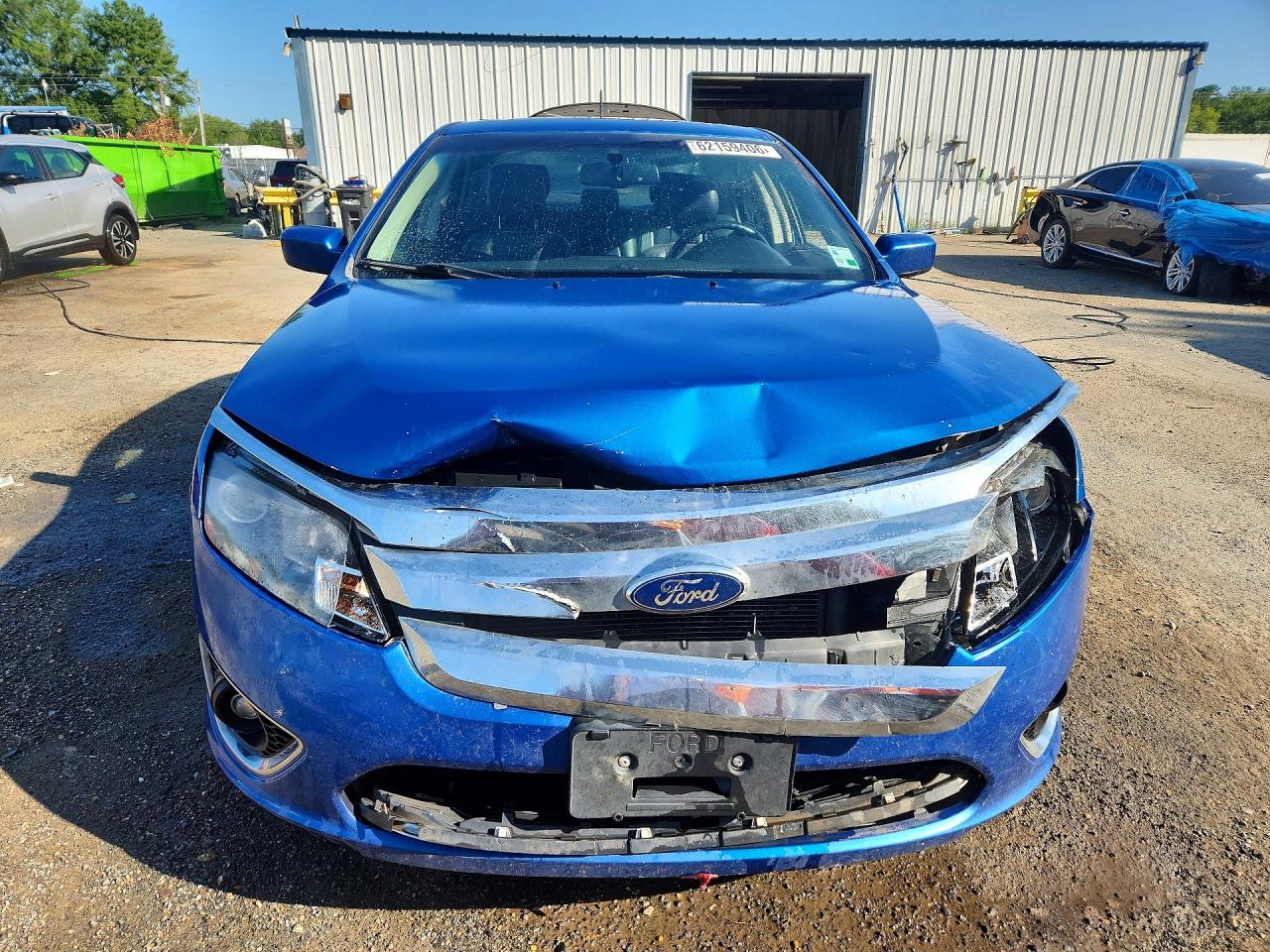 2011 Ford Fusion Se Blue vin: 3FAHP0HA5BR172724