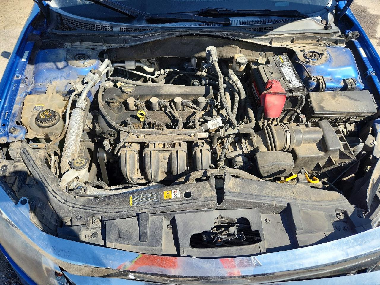 2011 Ford Fusion Se Blue vin: 3FAHP0HA5BR172724