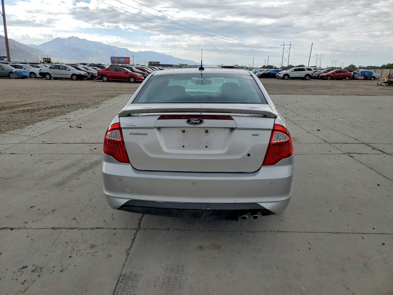 2011 Ford Fusion Se Silver vin: 3FAHP0HA5BR190575