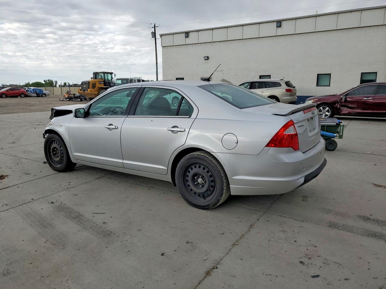 2011 Ford Fusion Se Silver vin: 3FAHP0HA5BR190575