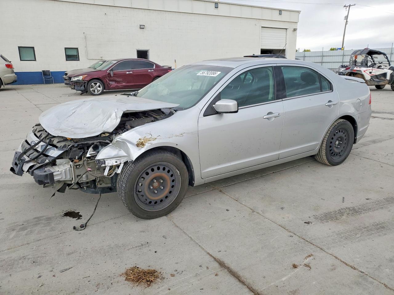 2011 Ford Fusion Se Silver vin: 3FAHP0HA5BR190575