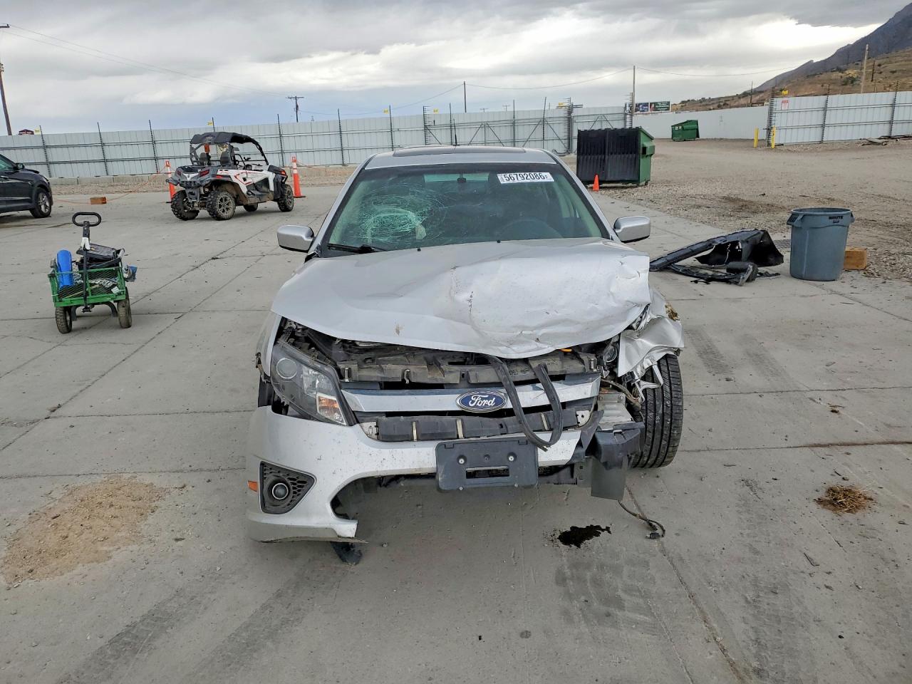 2011 Ford Fusion Se Silver vin: 3FAHP0HA5BR190575