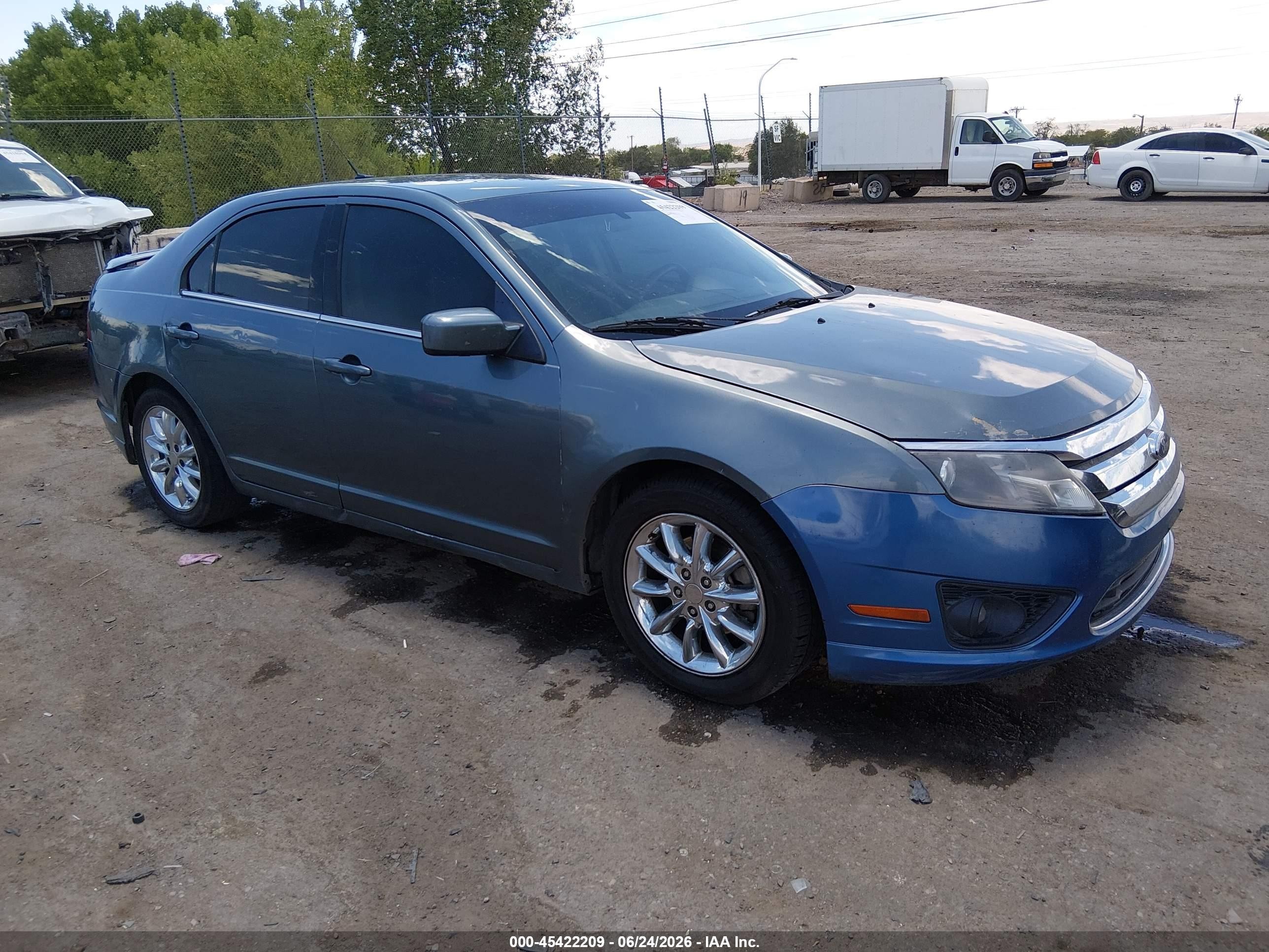 2011 Ford Fusion Se Синий vin: 3FAHP0HA5BR197154
