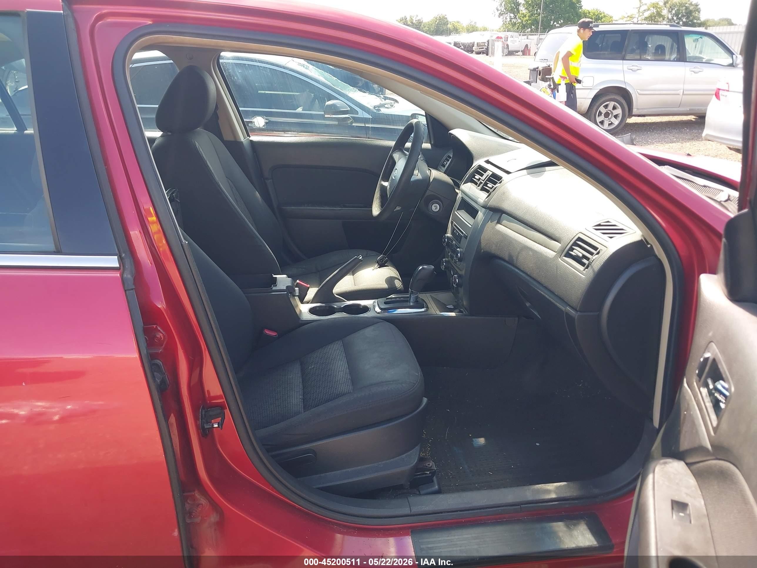 2011 Ford Fusion Se Red vin: 3FAHP0HA5BR261872
