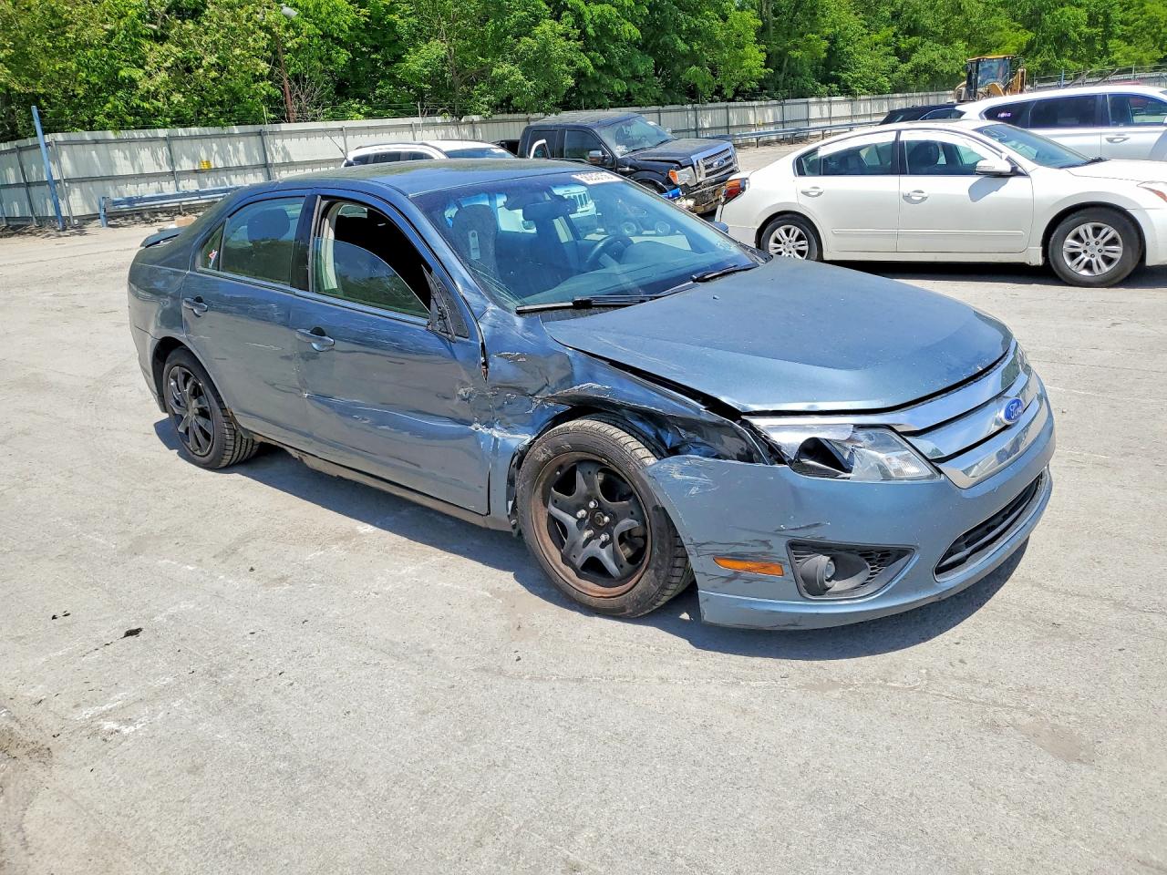 2011 Ford Fusion Se Turquoise vin: 3FAHP0HA5BR272760