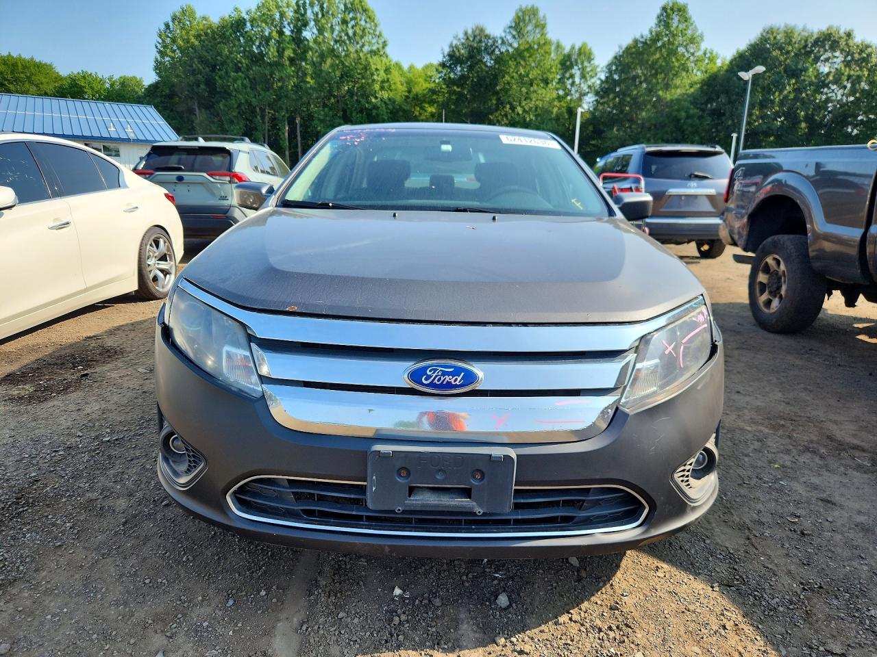 2011 Ford Fusion Se Gray vin: 3FAHP0HA5BR297089