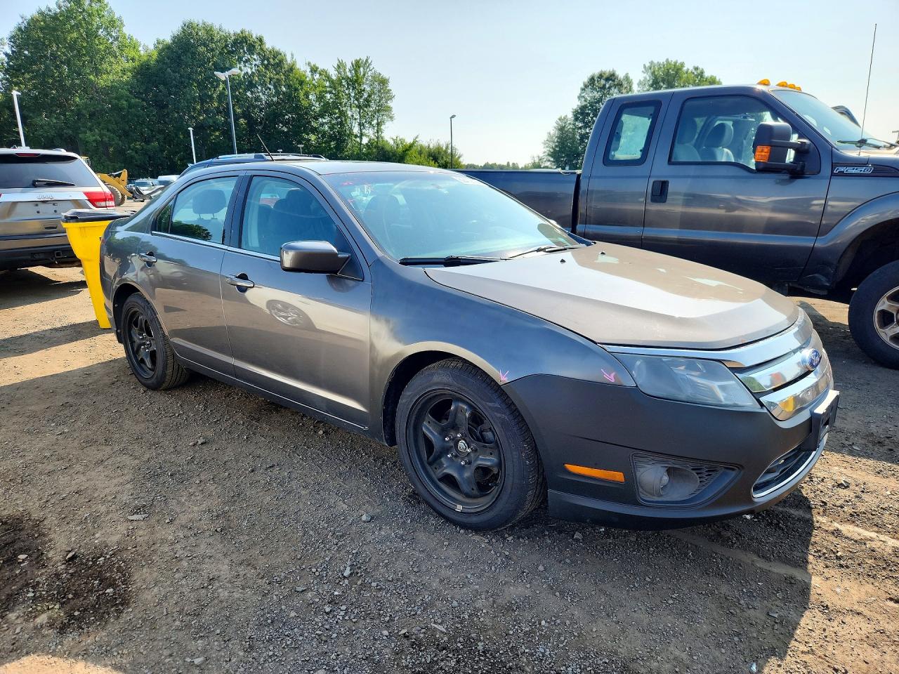 2011 Ford Fusion Se Gray vin: 3FAHP0HA5BR297089