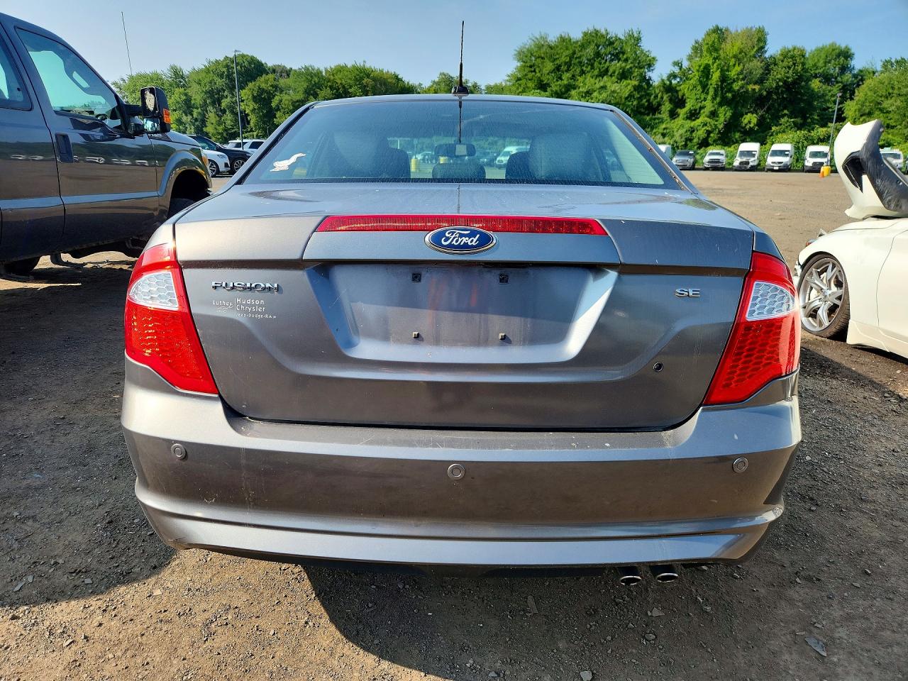 2011 Ford Fusion Se Gray vin: 3FAHP0HA5BR297089