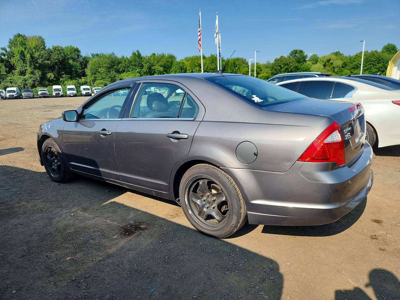 2011 Ford Fusion Se Gray vin: 3FAHP0HA5BR297089