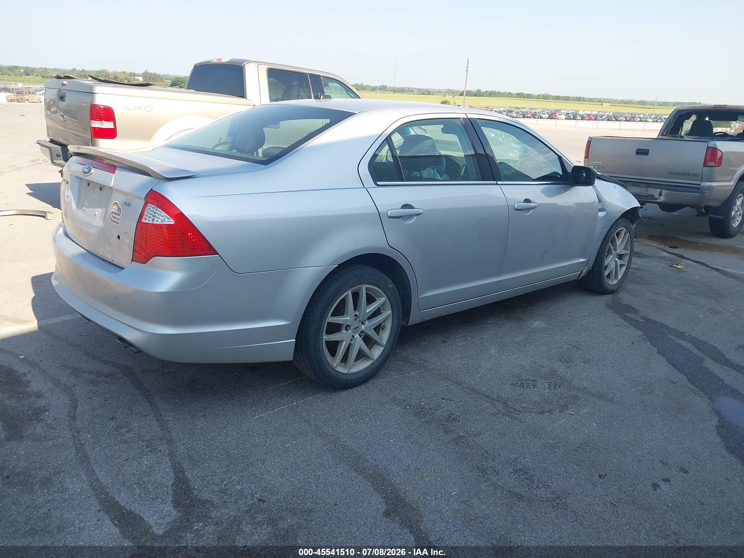 2011 Ford Fusion Se Silver vin: 3FAHP0HA5BR309936