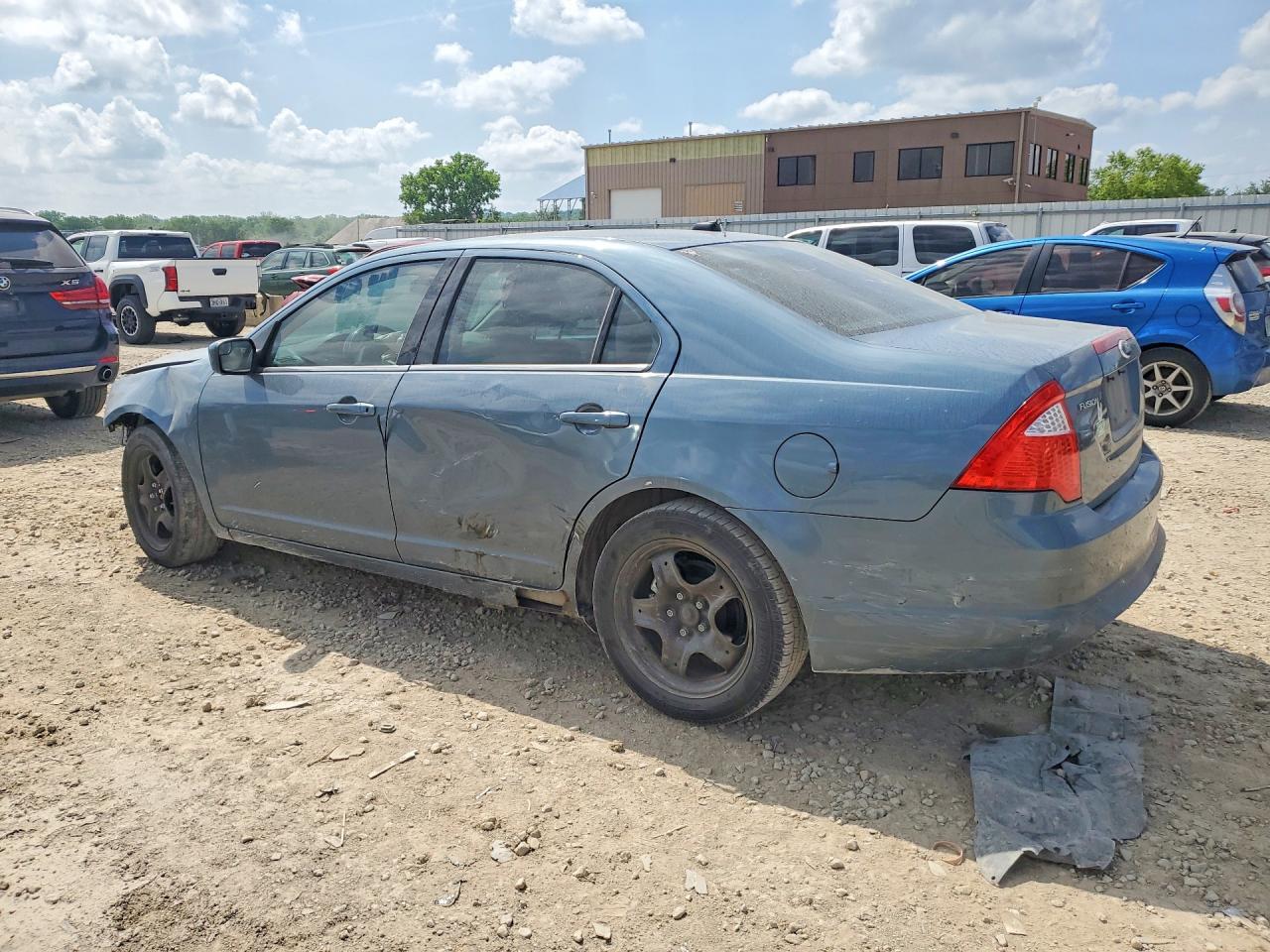 2011 Ford Fusion Se Blue vin: 3FAHP0HA5BR315221