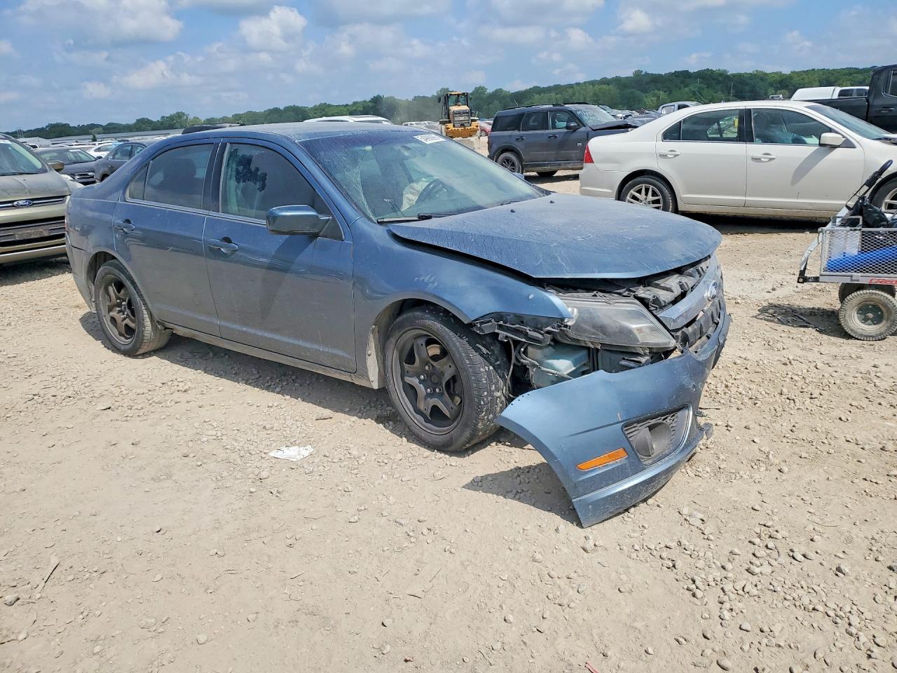 2011 Ford Fusion Se Blue vin: 3FAHP0HA5BR315221