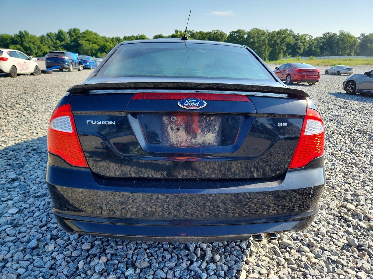 2011 Ford Fusion Se Black vin: 3FAHP0HA5BR327501