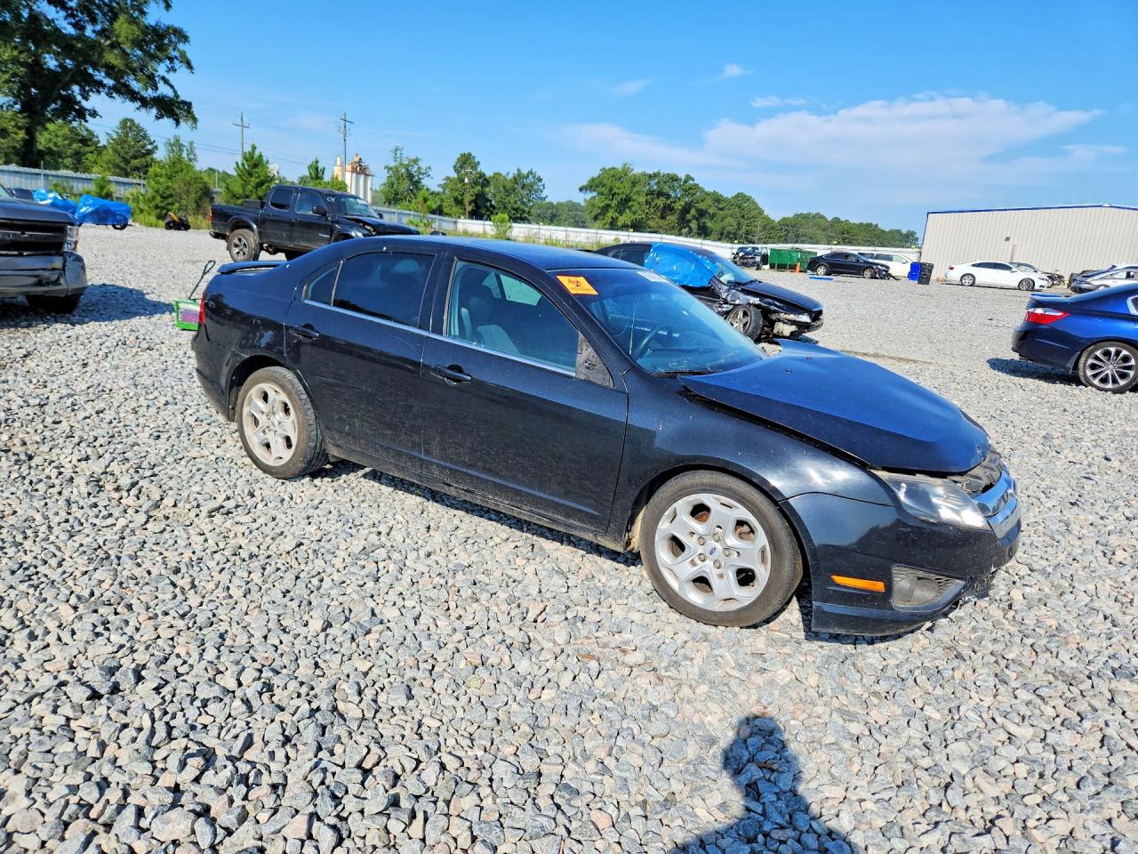 2011 Ford Fusion Se Black vin: 3FAHP0HA5BR327501