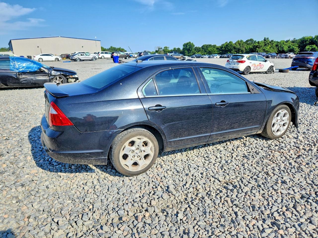 2011 Ford Fusion Se Black vin: 3FAHP0HA5BR327501