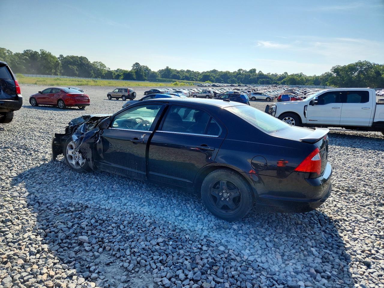 2011 Ford Fusion Se Black vin: 3FAHP0HA5BR327501