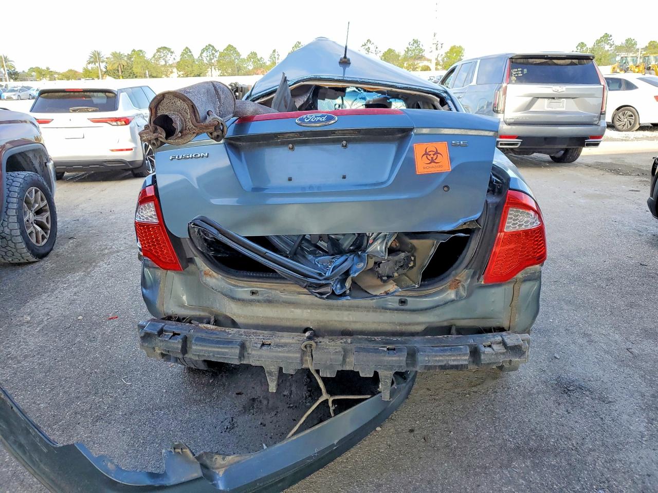 2012 Ford Fusion Se Teal vin: 3FAHP0HA5CR100598