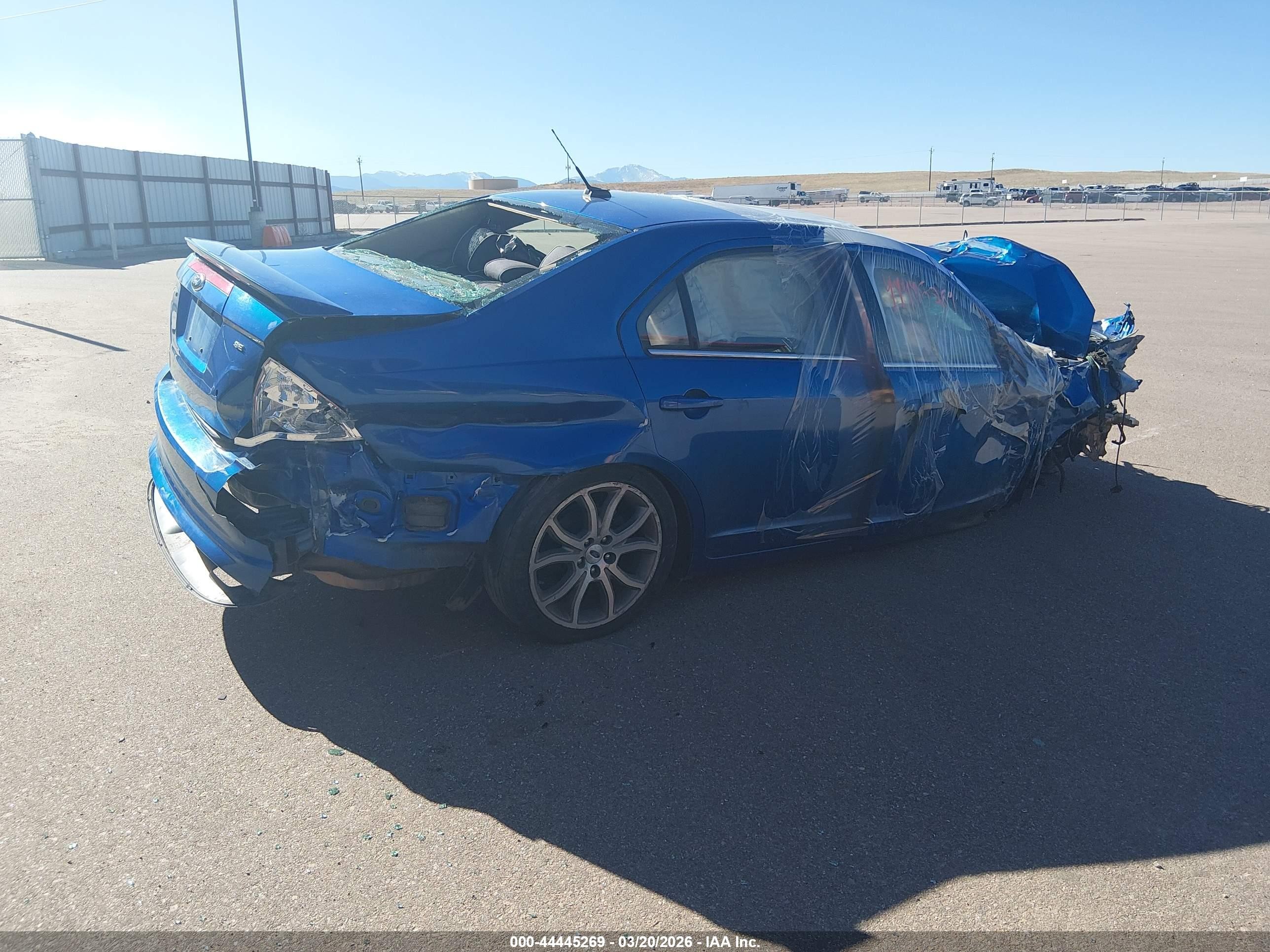 2012 Ford Fusion Se Синий vin: 3FAHP0HA5CR101671
