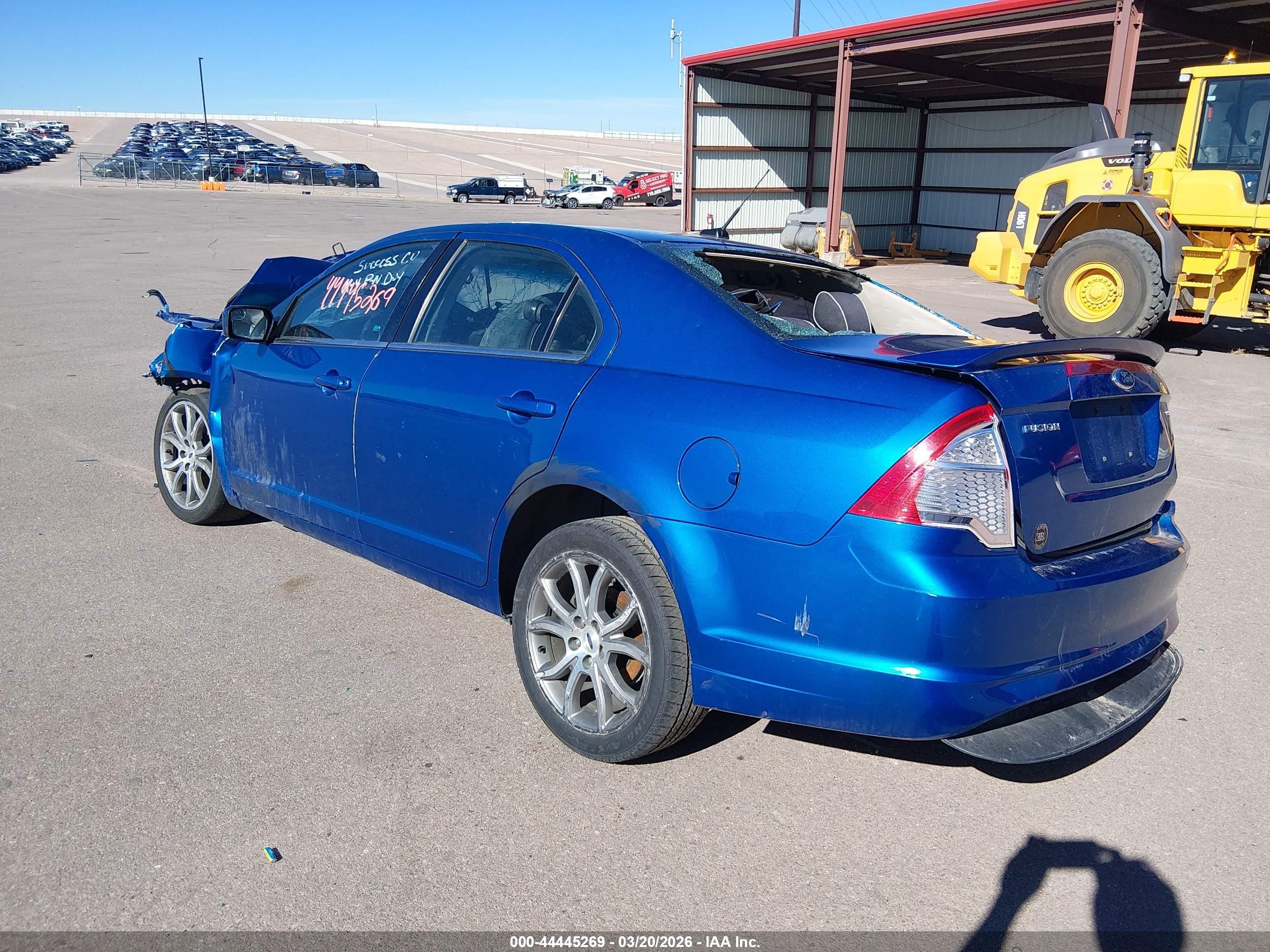 2012 Ford Fusion Se Синий vin: 3FAHP0HA5CR101671