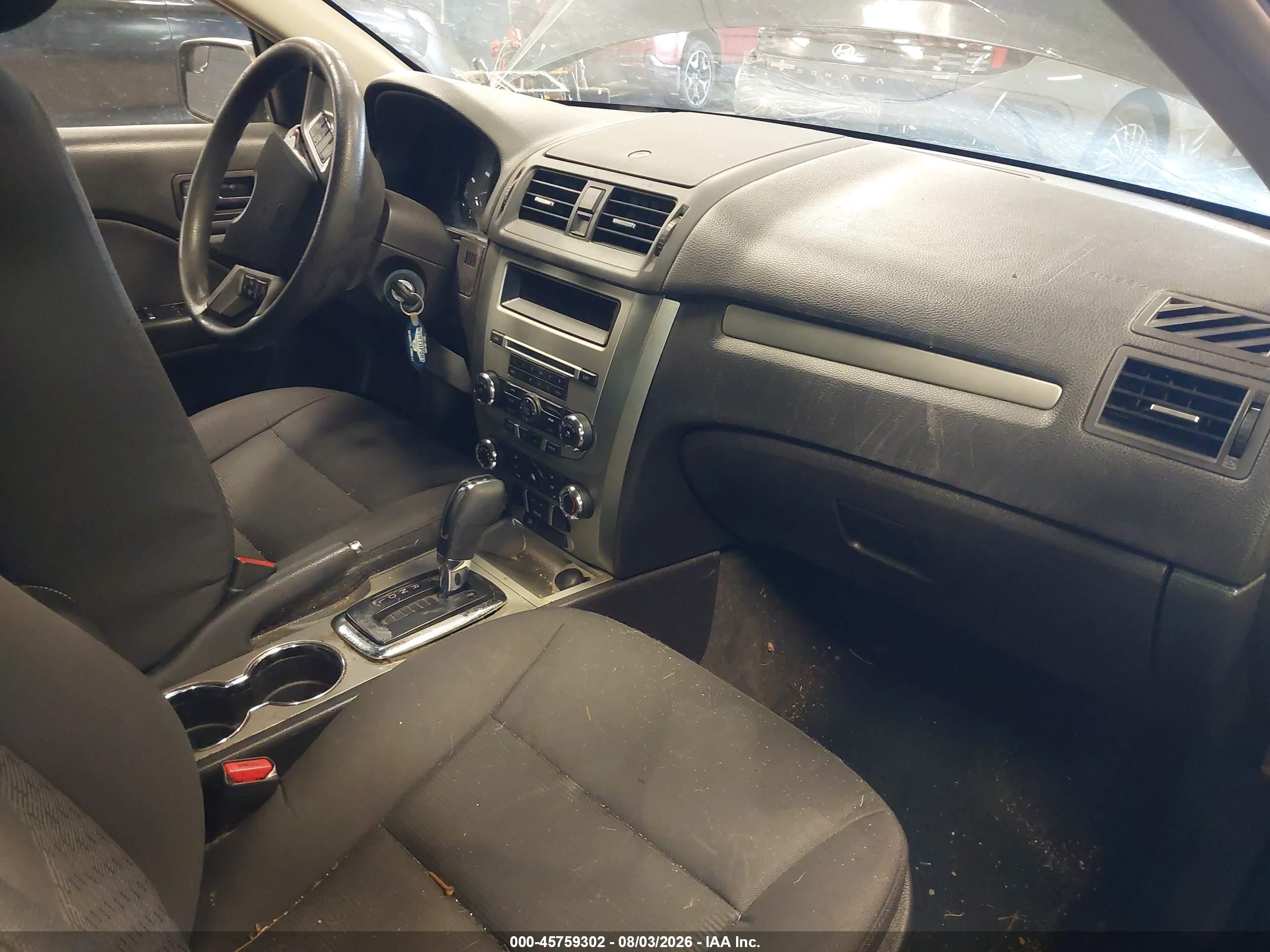2012 Ford Fusion Se Black vin: 3FAHP0HA5CR111925
