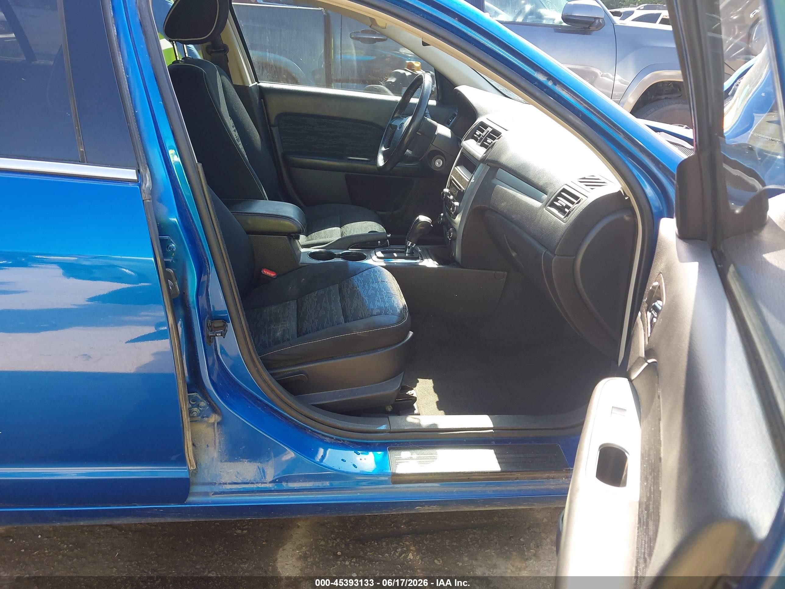 2012 Ford Fusion Se Blue vin: 3FAHP0HA5CR137408