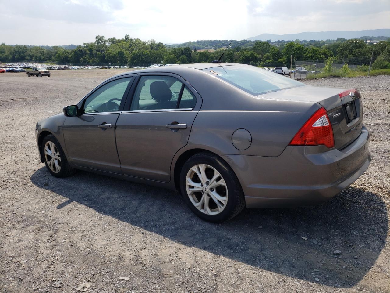 2012 Ford Fusion Gray vin: 3FAHP0HA5CR152149