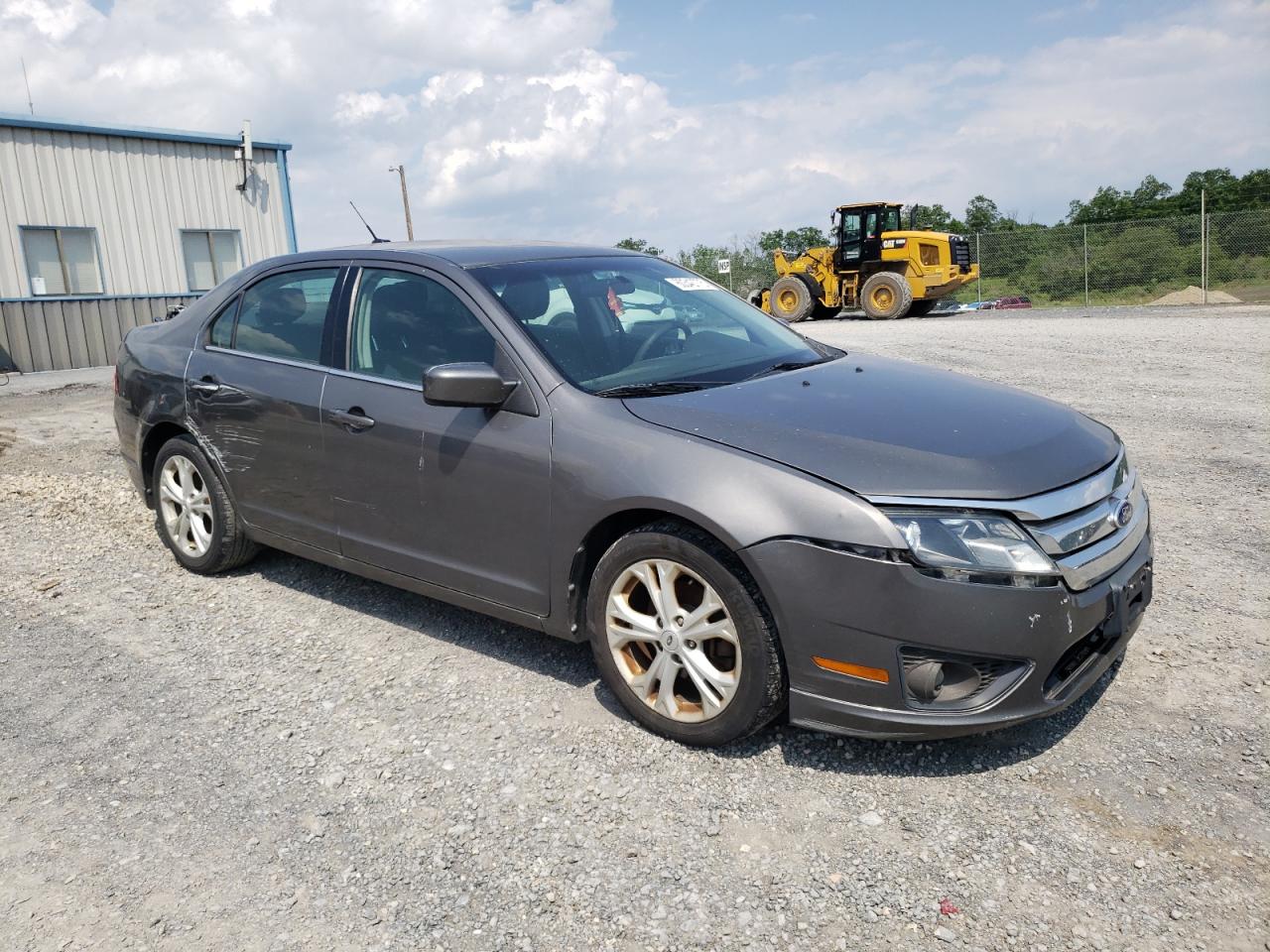 2012 Ford Fusion Gray vin: 3FAHP0HA5CR152149