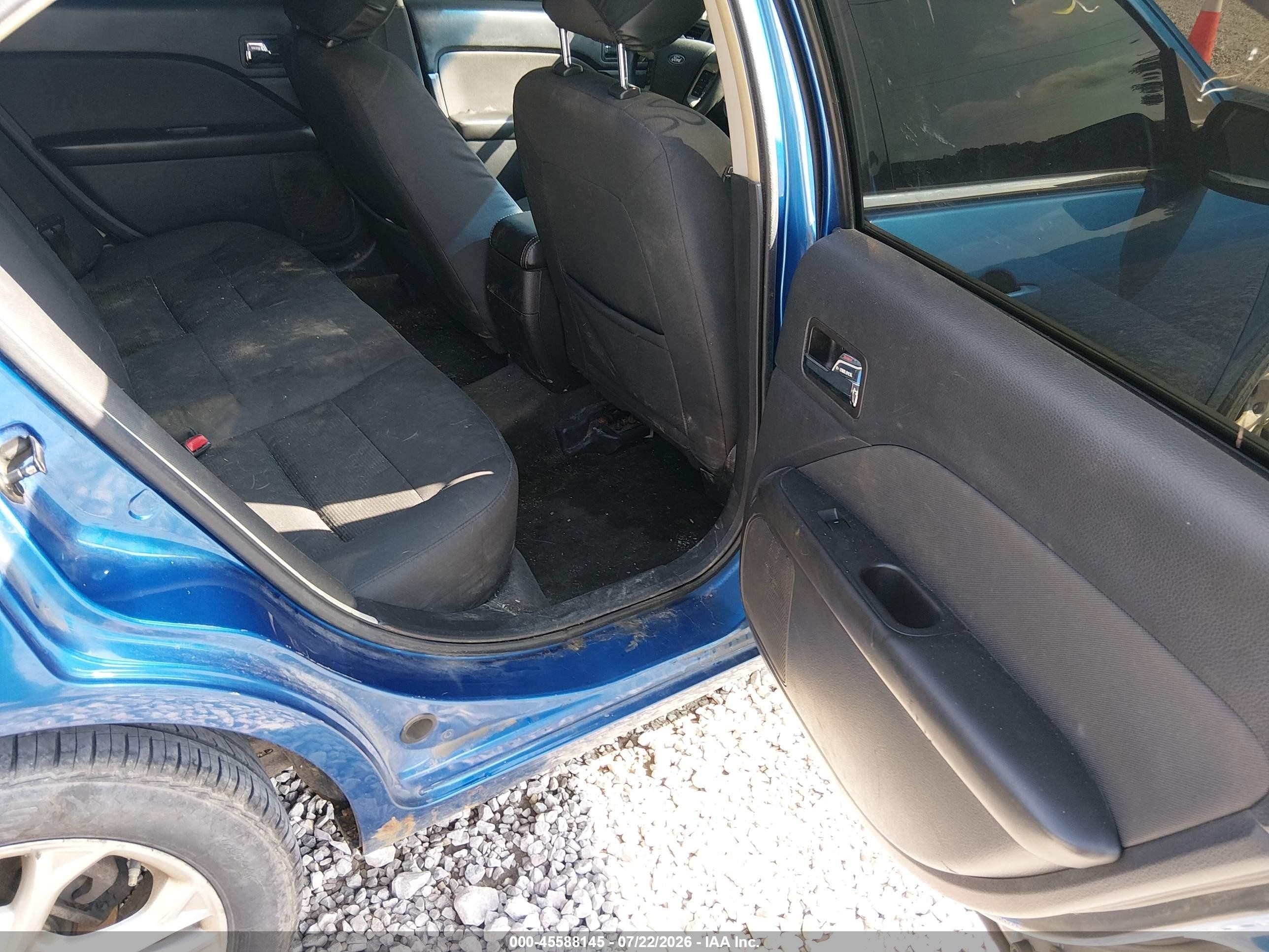 2012 Ford Fusion Se Синий vin: 3FAHP0HA5CR168822