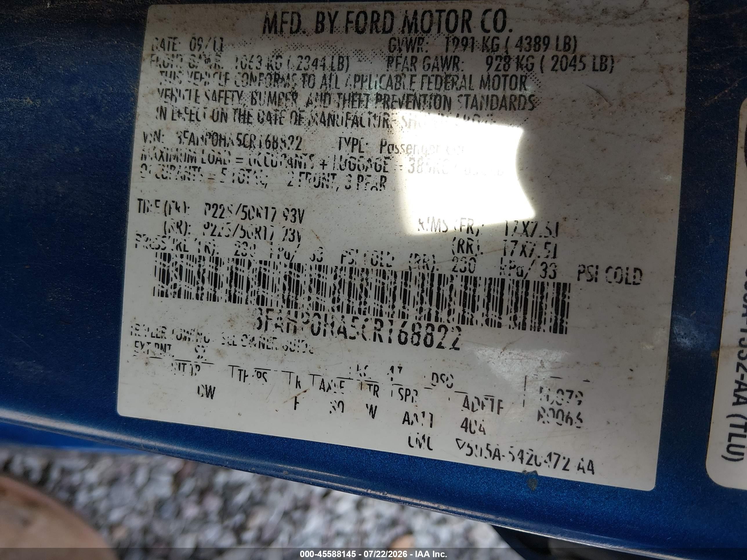 2012 Ford Fusion Se Синий vin: 3FAHP0HA5CR168822
