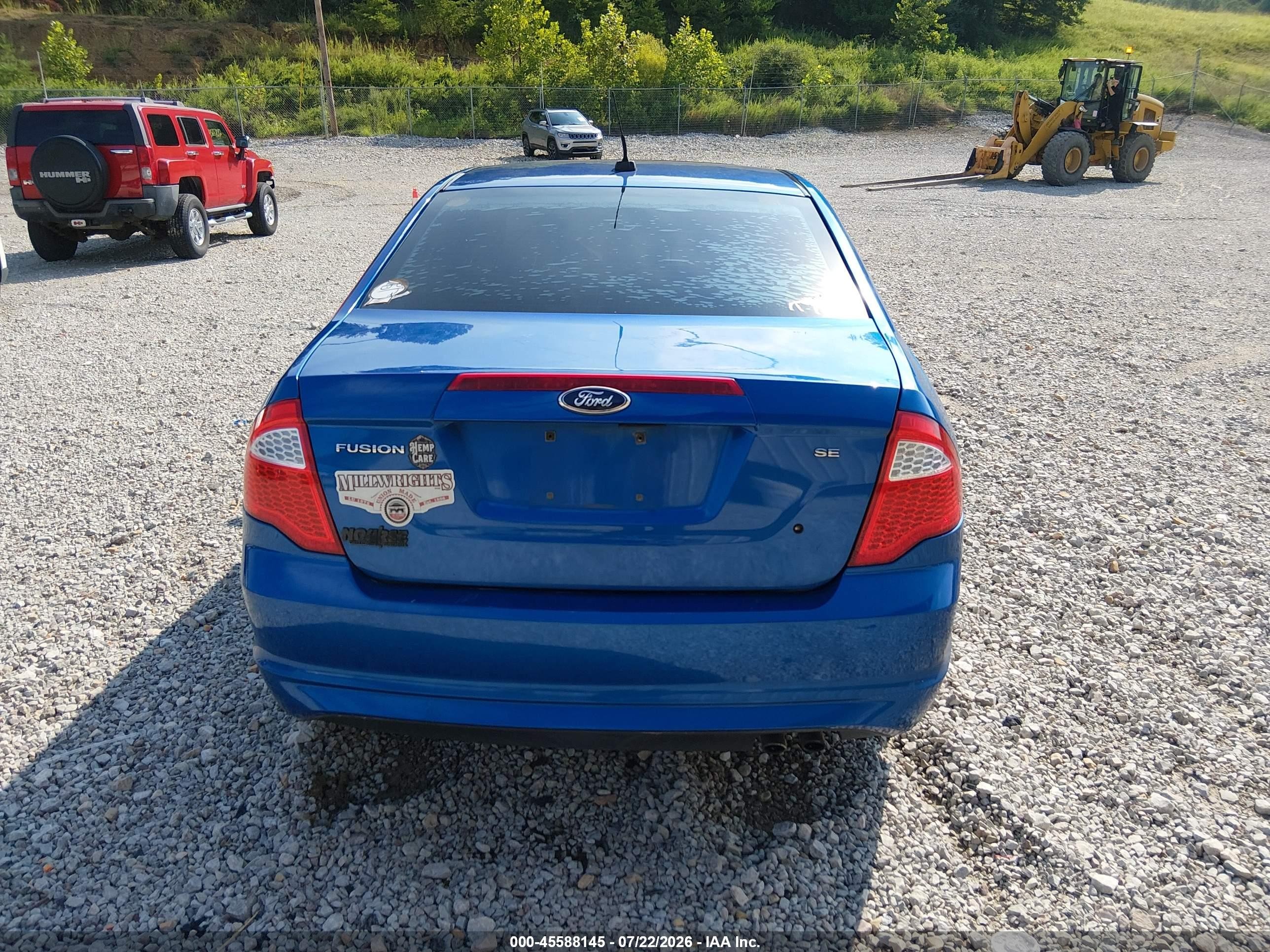 2012 Ford Fusion Se Синий vin: 3FAHP0HA5CR168822