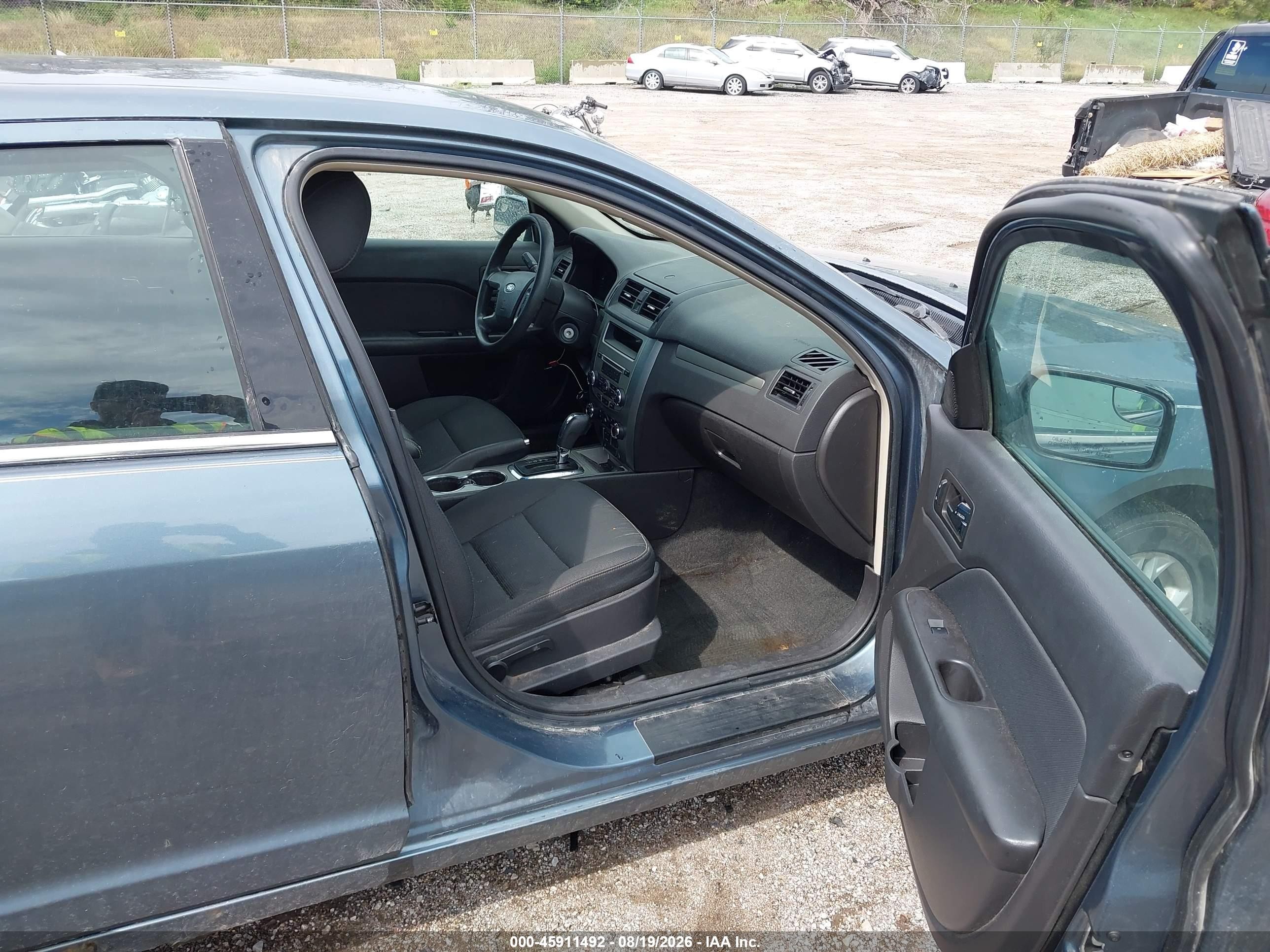 2012 Ford Fusion Se Blue vin: 3FAHP0HA5CR176497
