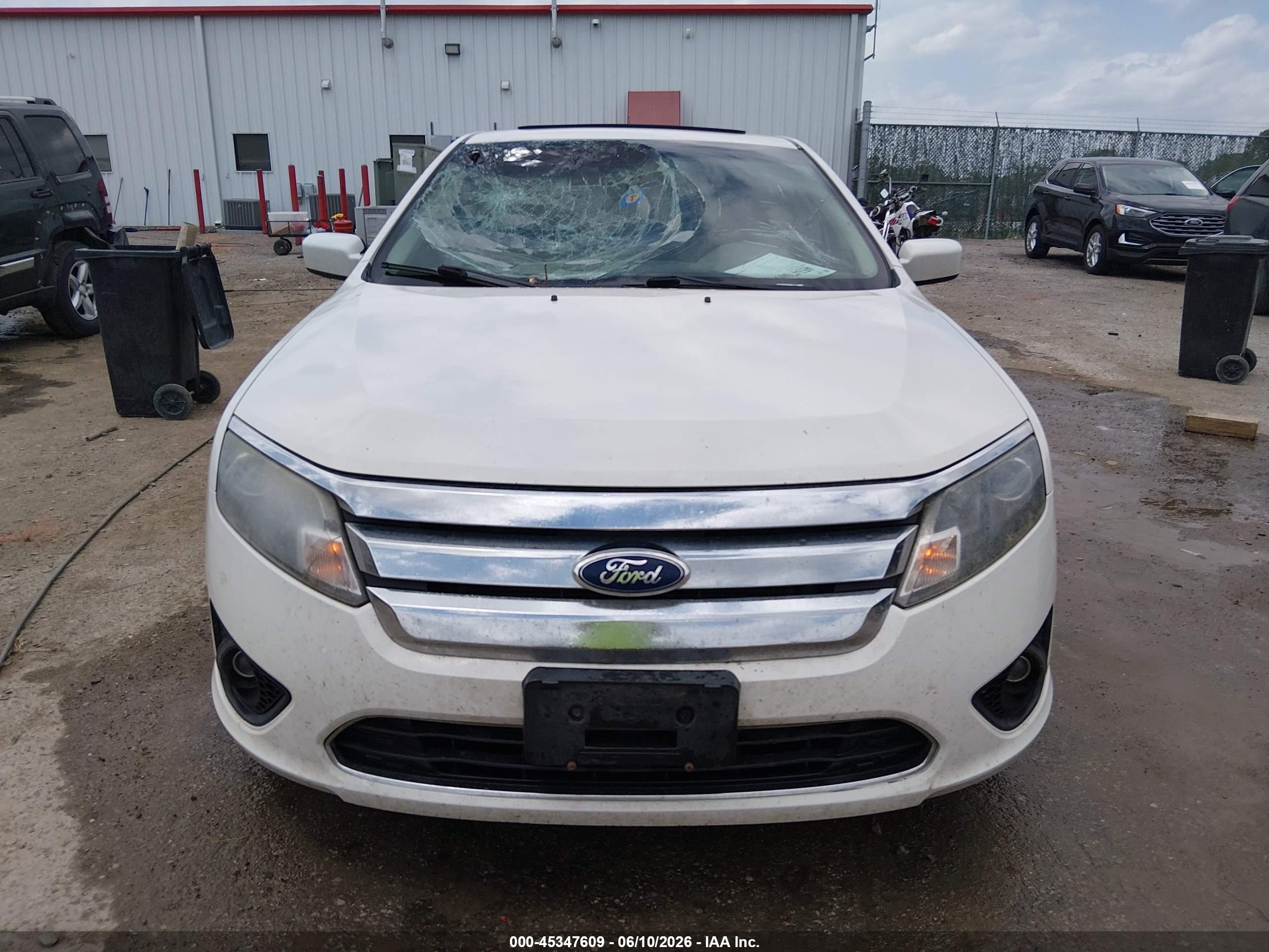 2012 Ford Fusion Se White vin: 3FAHP0HA5CR205111